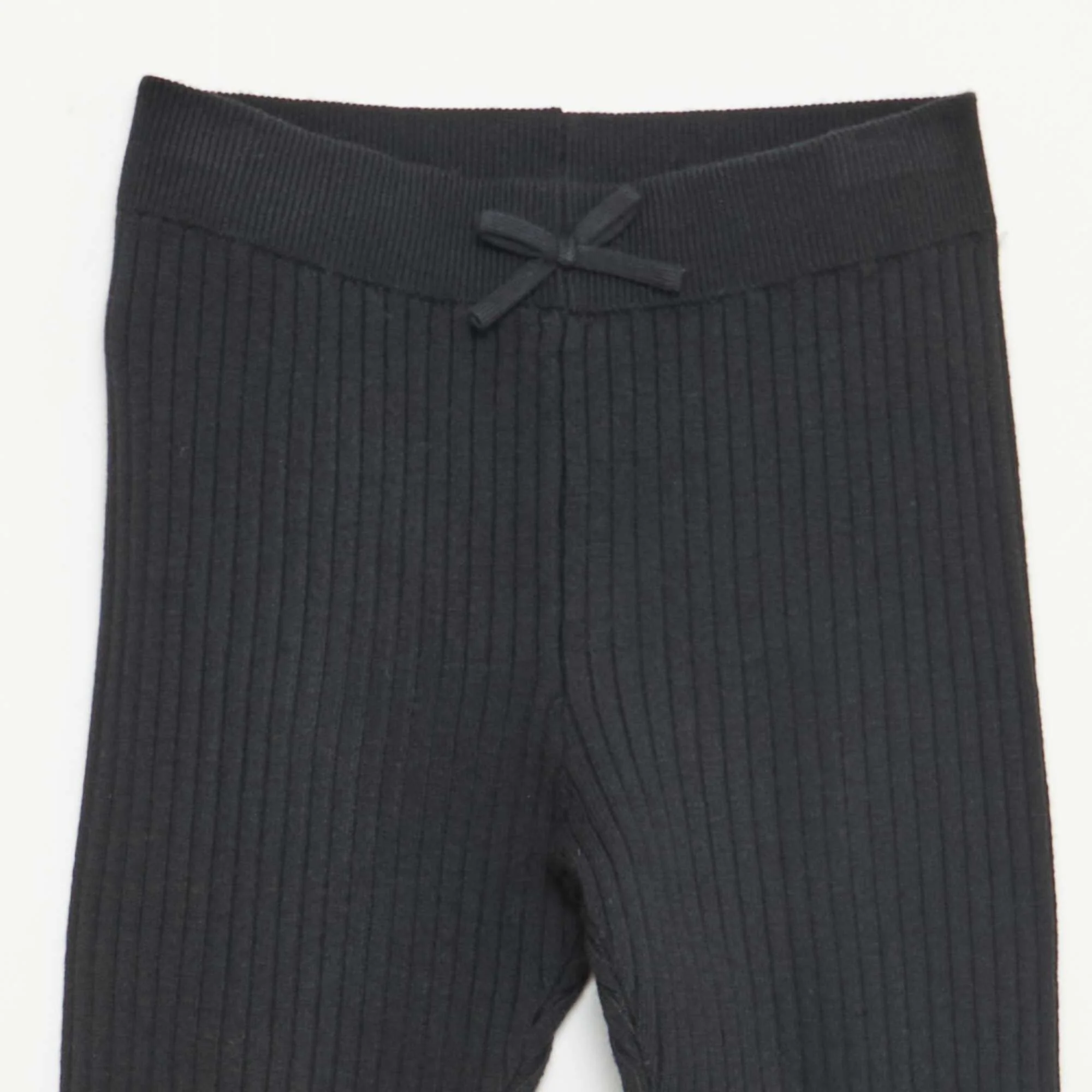 Knitted Leggings BLACK - Image 2