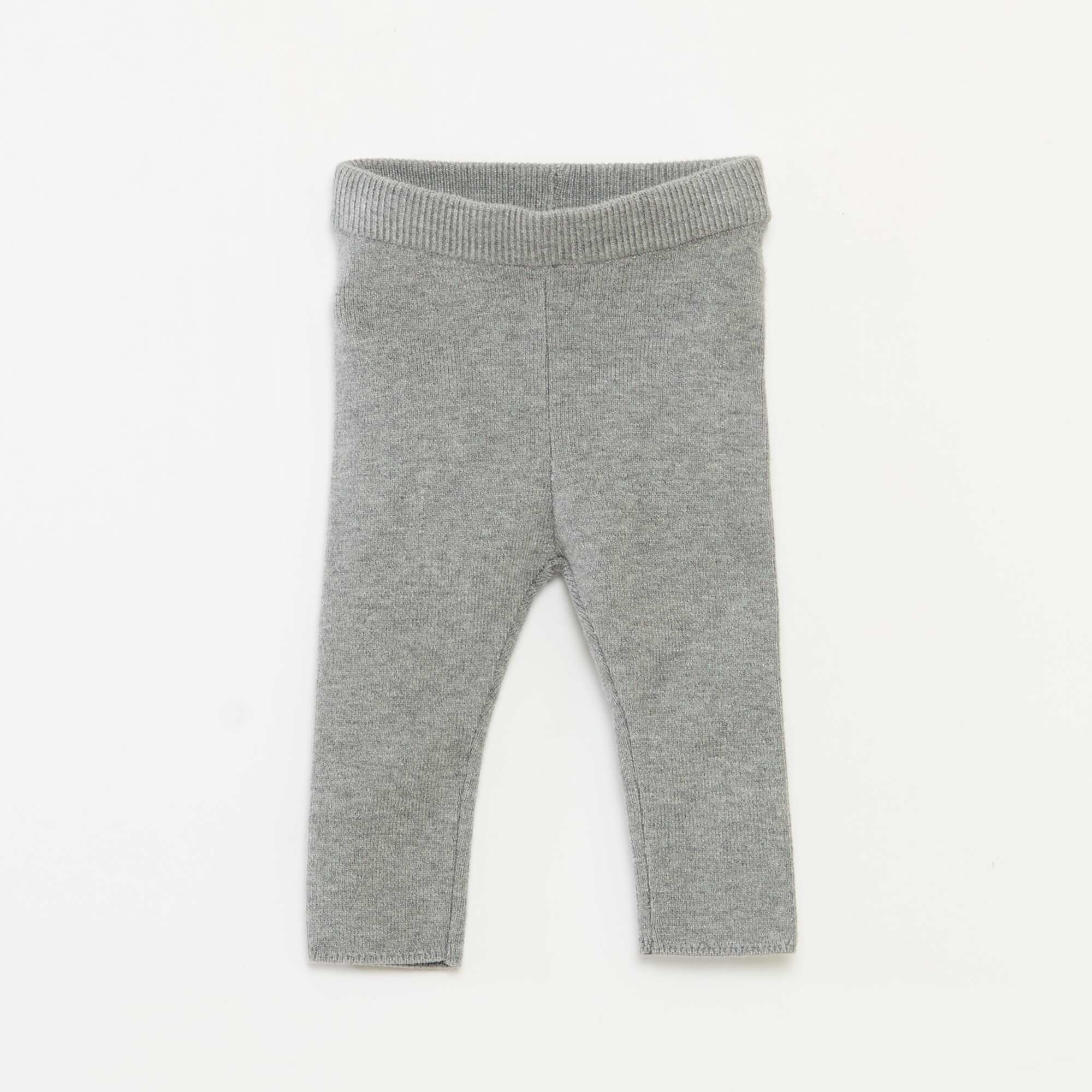 Knitted Sweater + Leggings Set GREY - Image 4