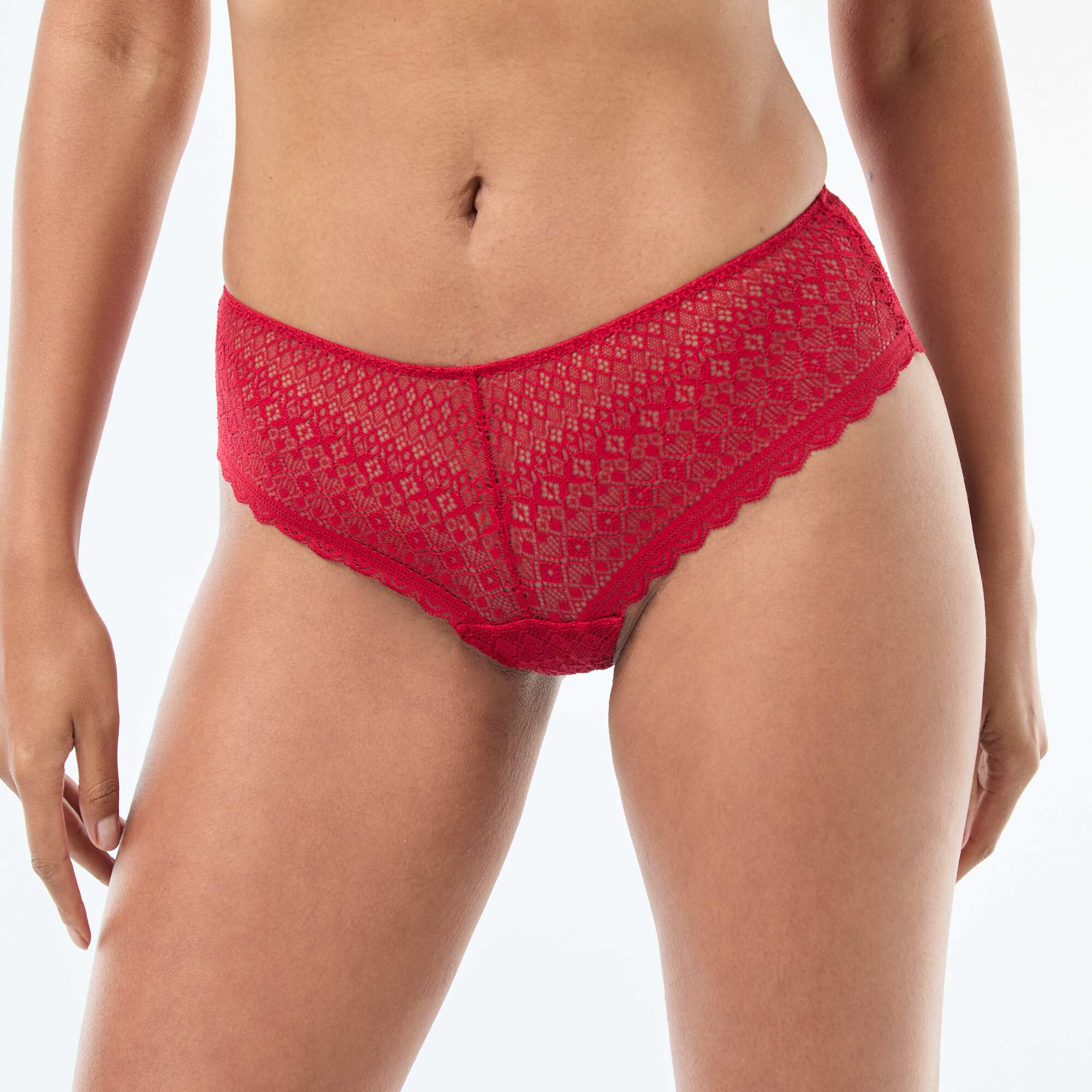 Lace Shorty RED - Image 2
