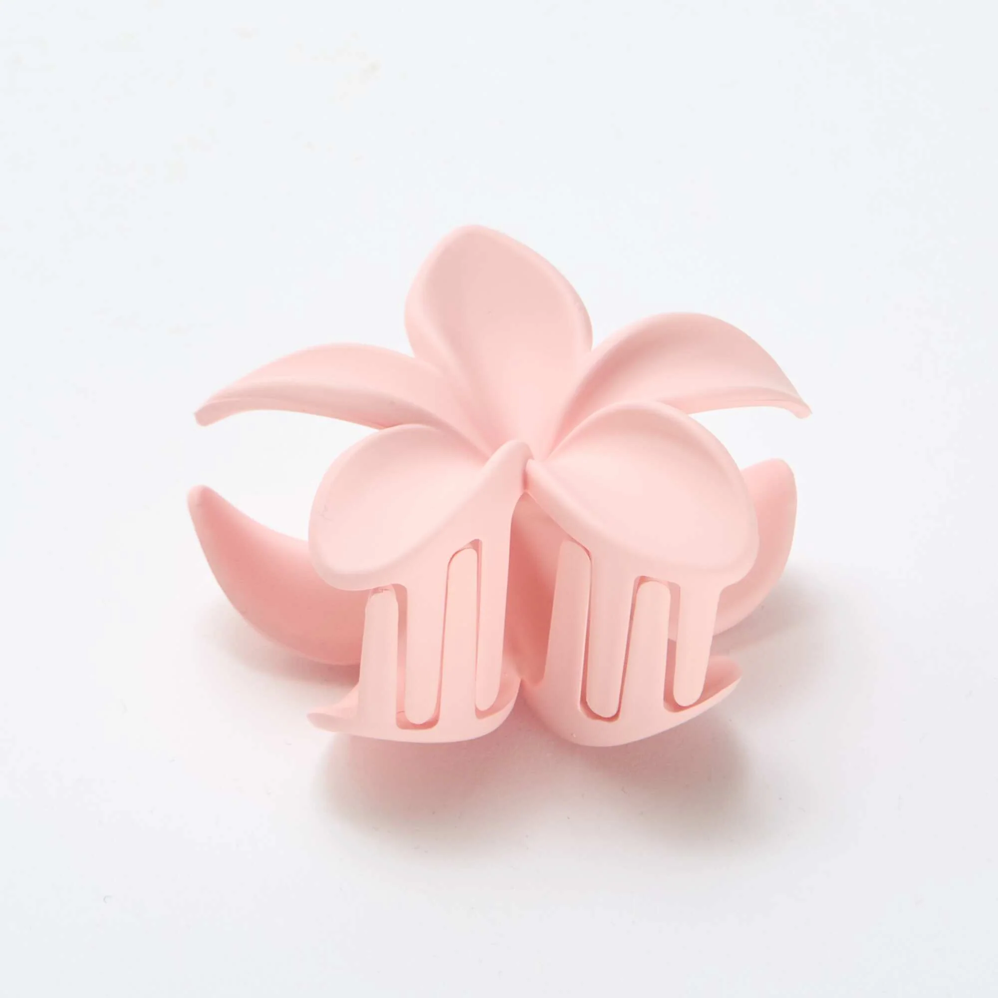 Large Flower-Shaped Claw Clip PINK - Image 2