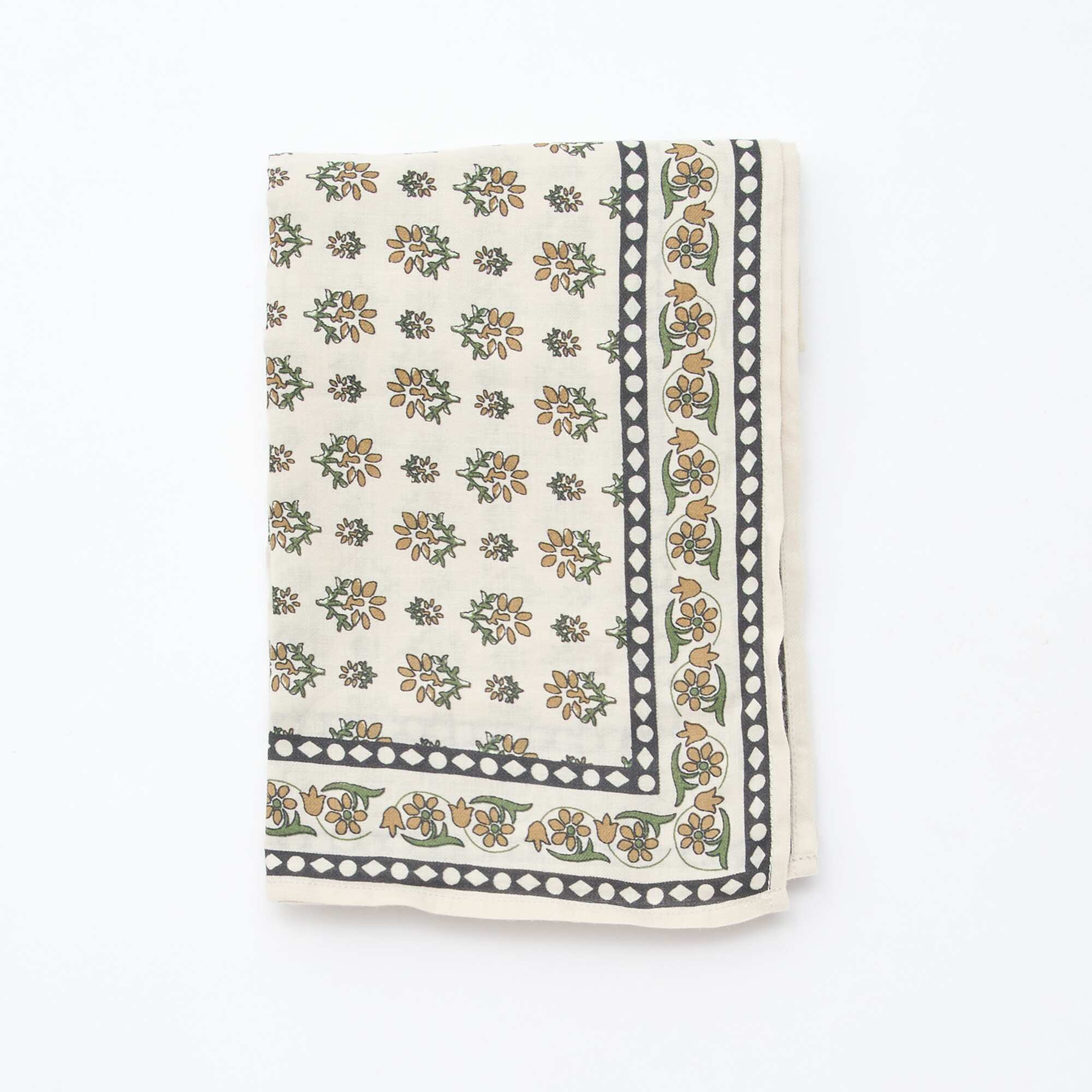 Large printed scarf GREY - Image 2