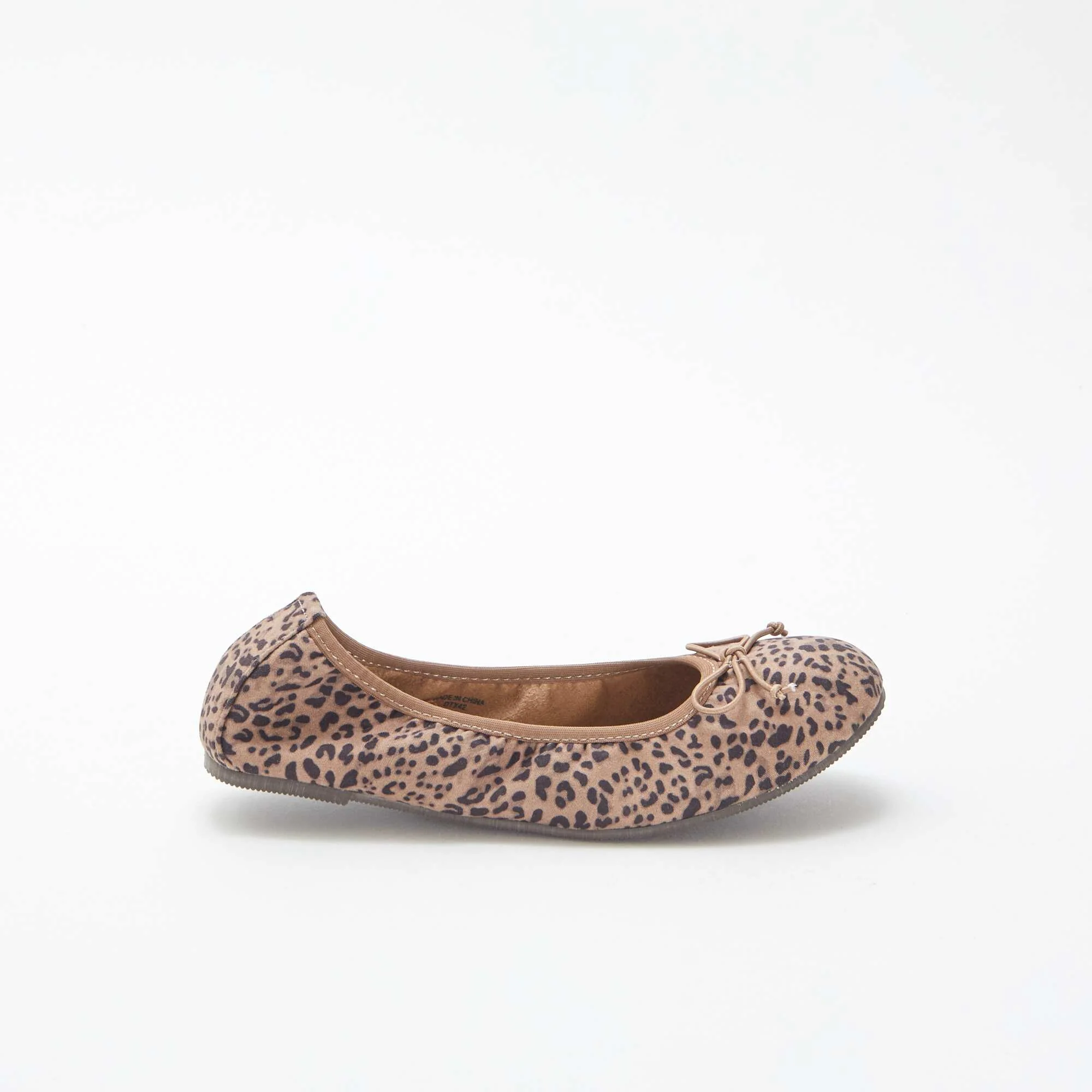 Leopard print ballet pumps BROWN - Image 2