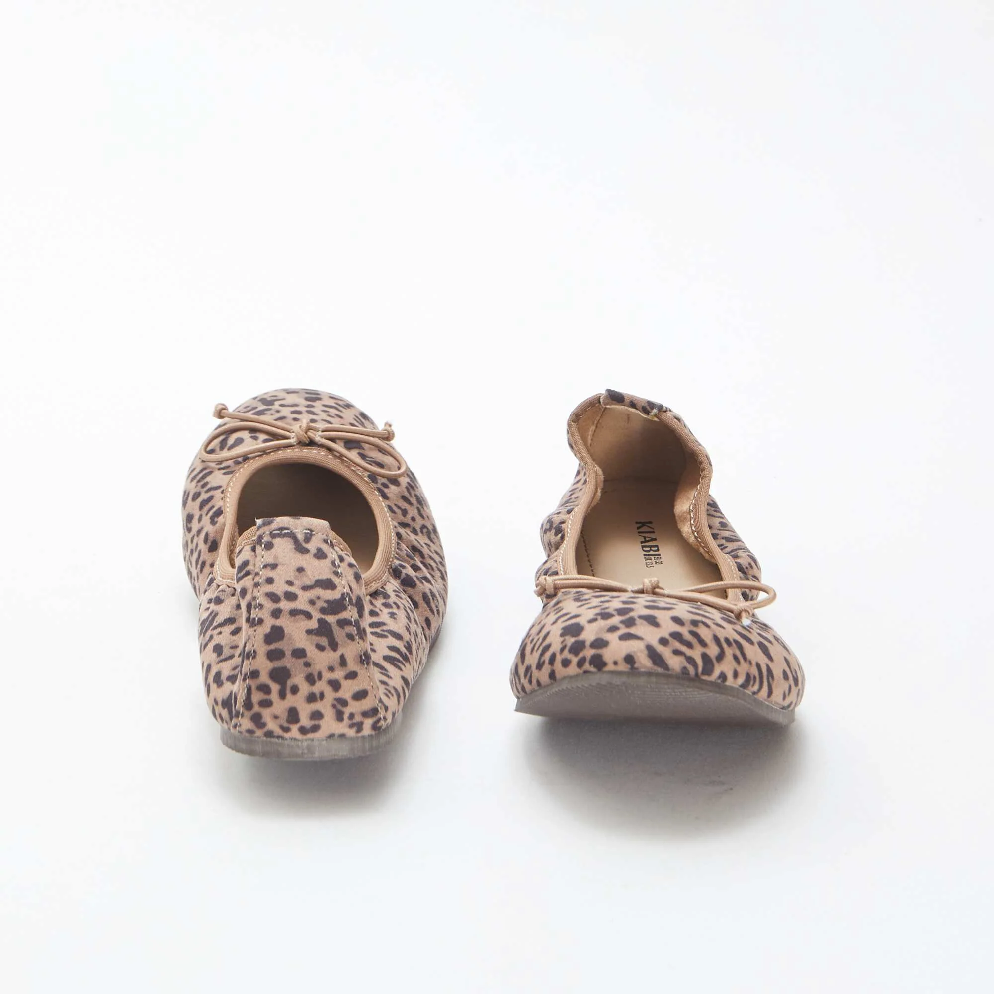 Leopard print ballet pumps BROWN - Image 3