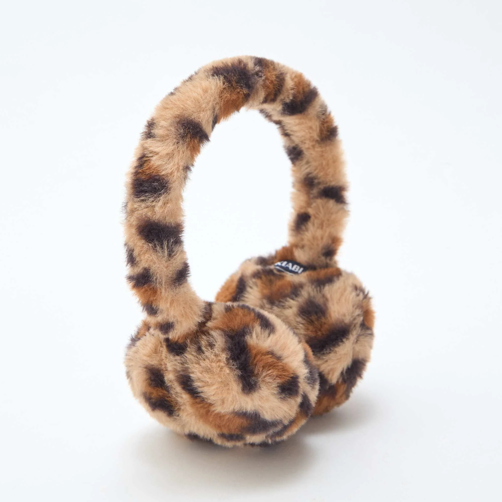 Leopard Print Earmuffs BROWN - Image 2
