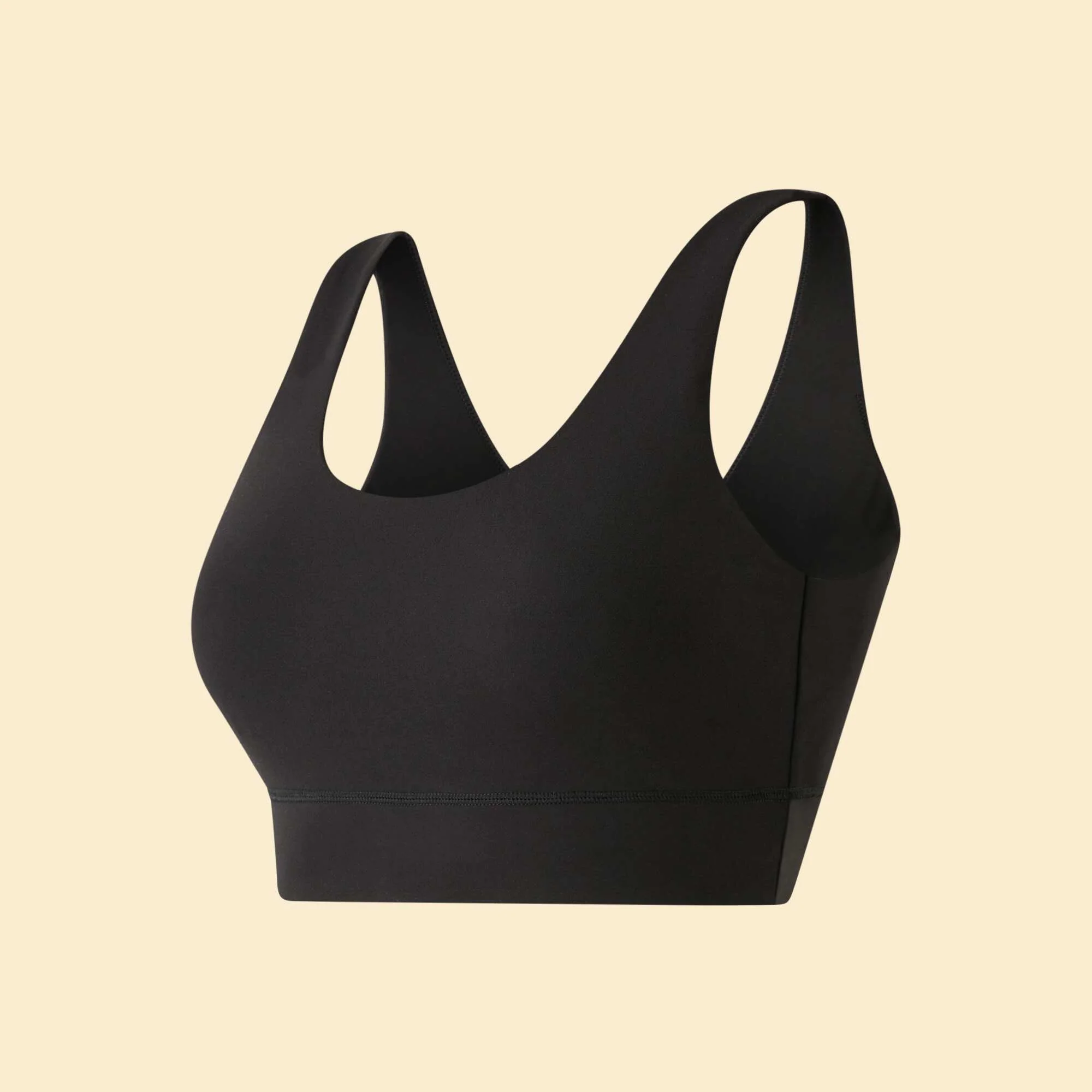 Light Support Sports Bra BLACK