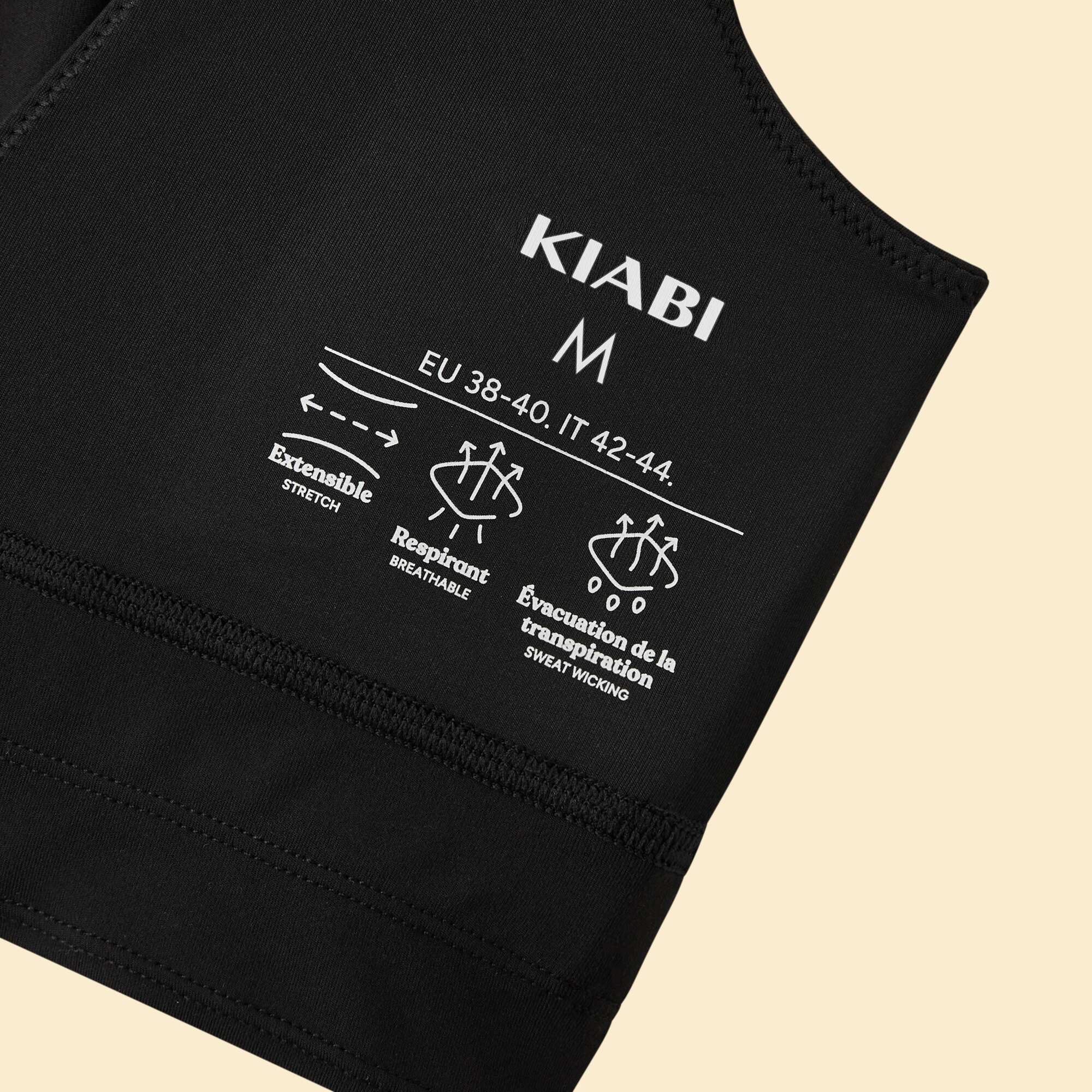 Light Support Sports Bra BLACK - Image 3