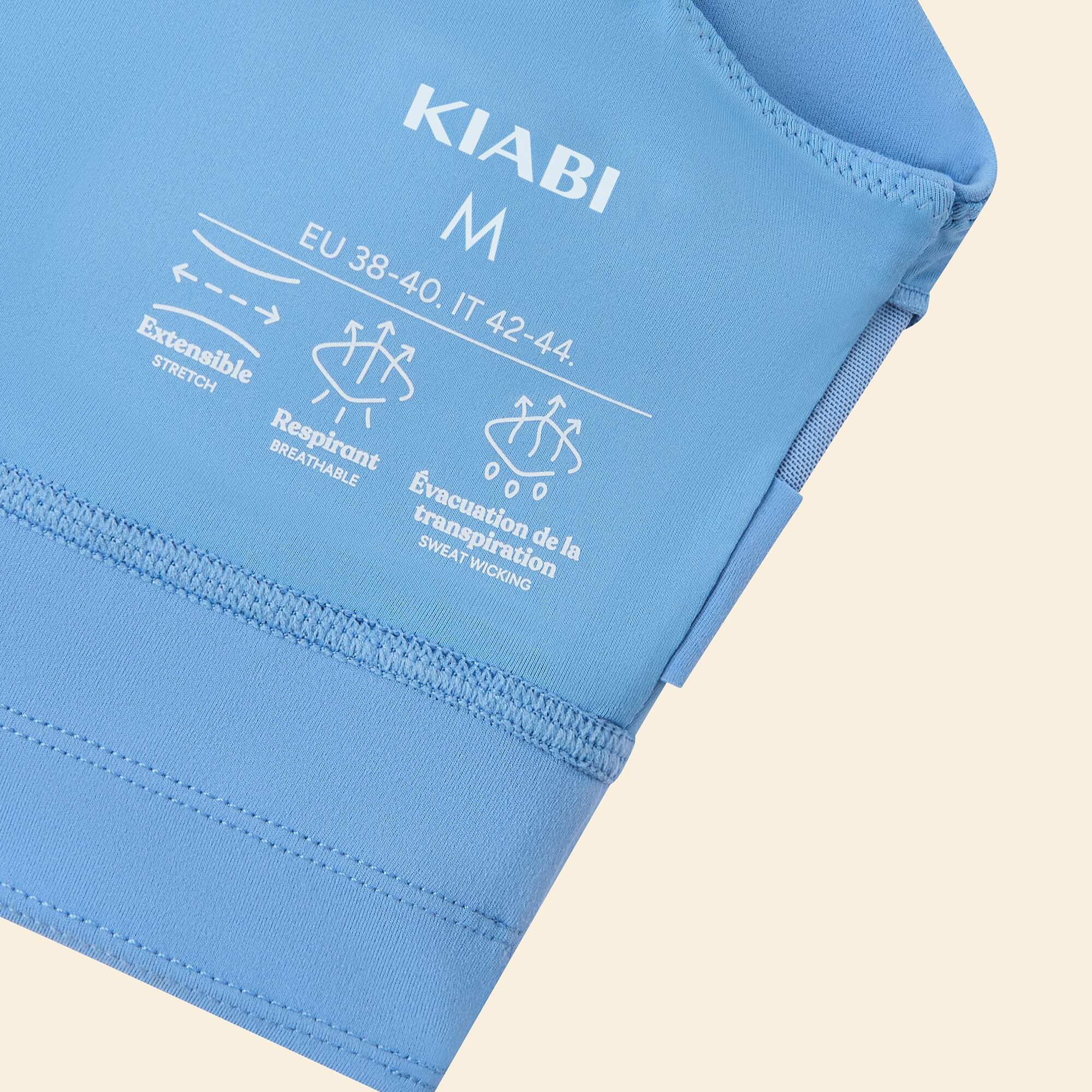 Light Support Sports Bra BLUE - Image 3