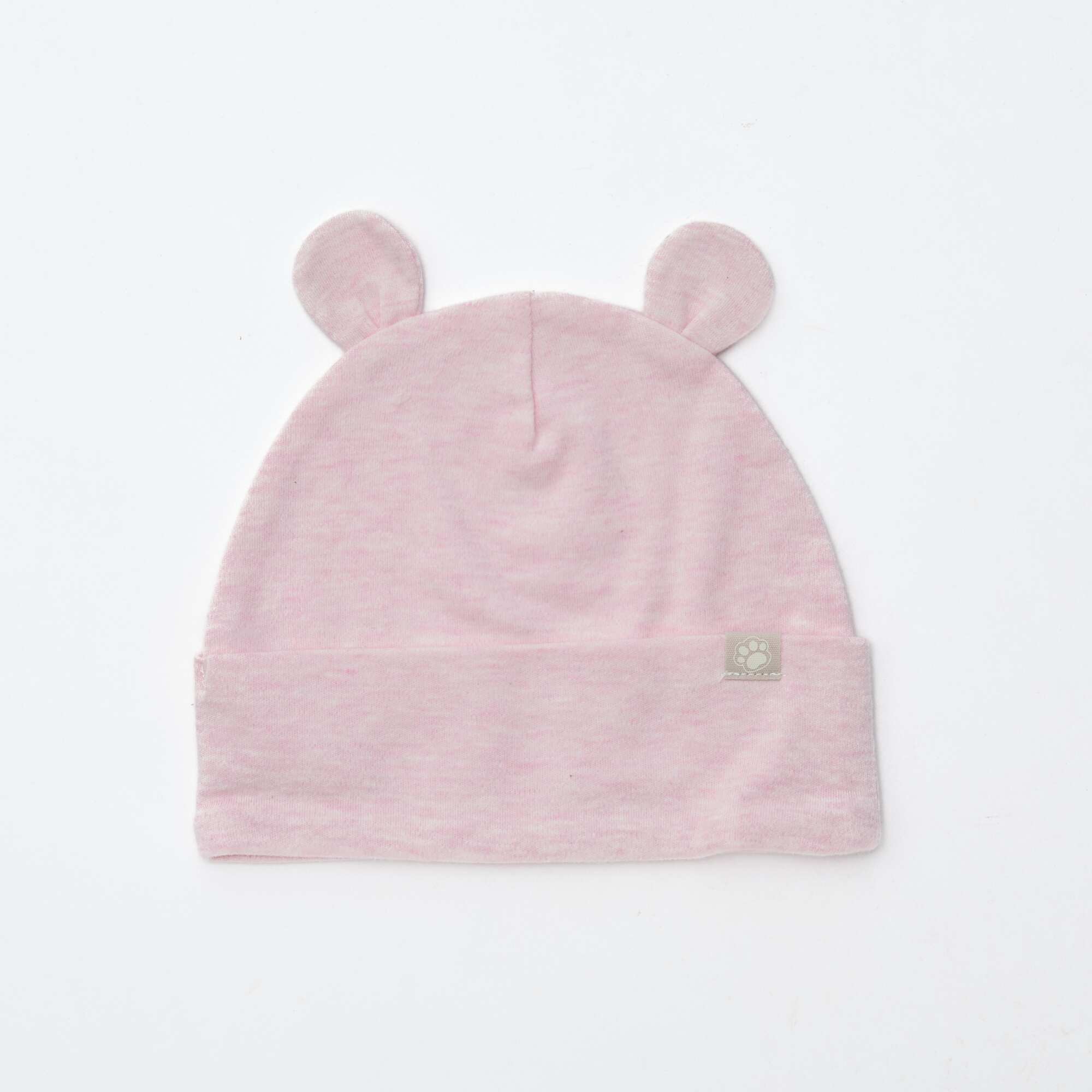 Lightweight Beanie with Ears PINK