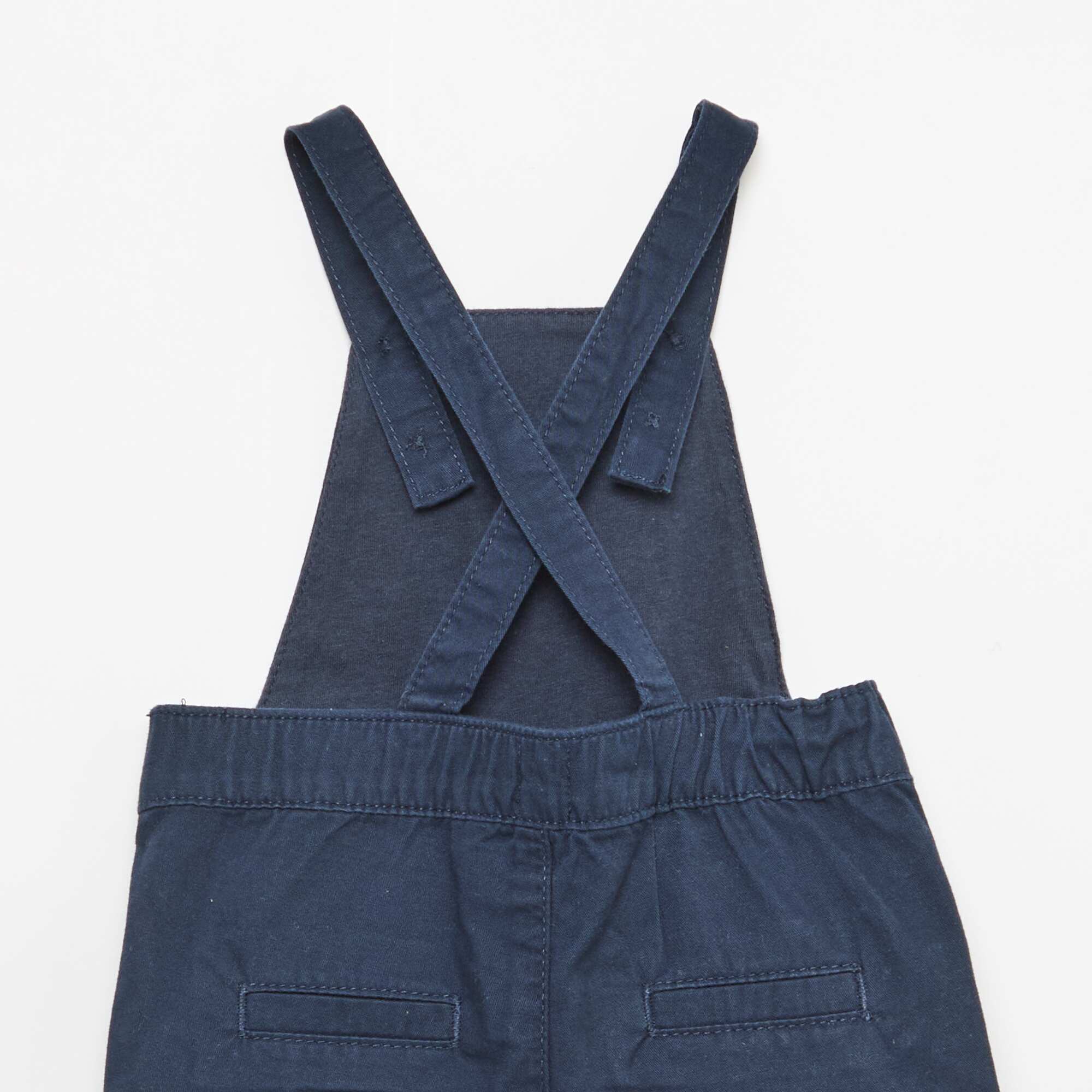 Lightweight Overalls with Adjustable Straps BLUE - Image 4
