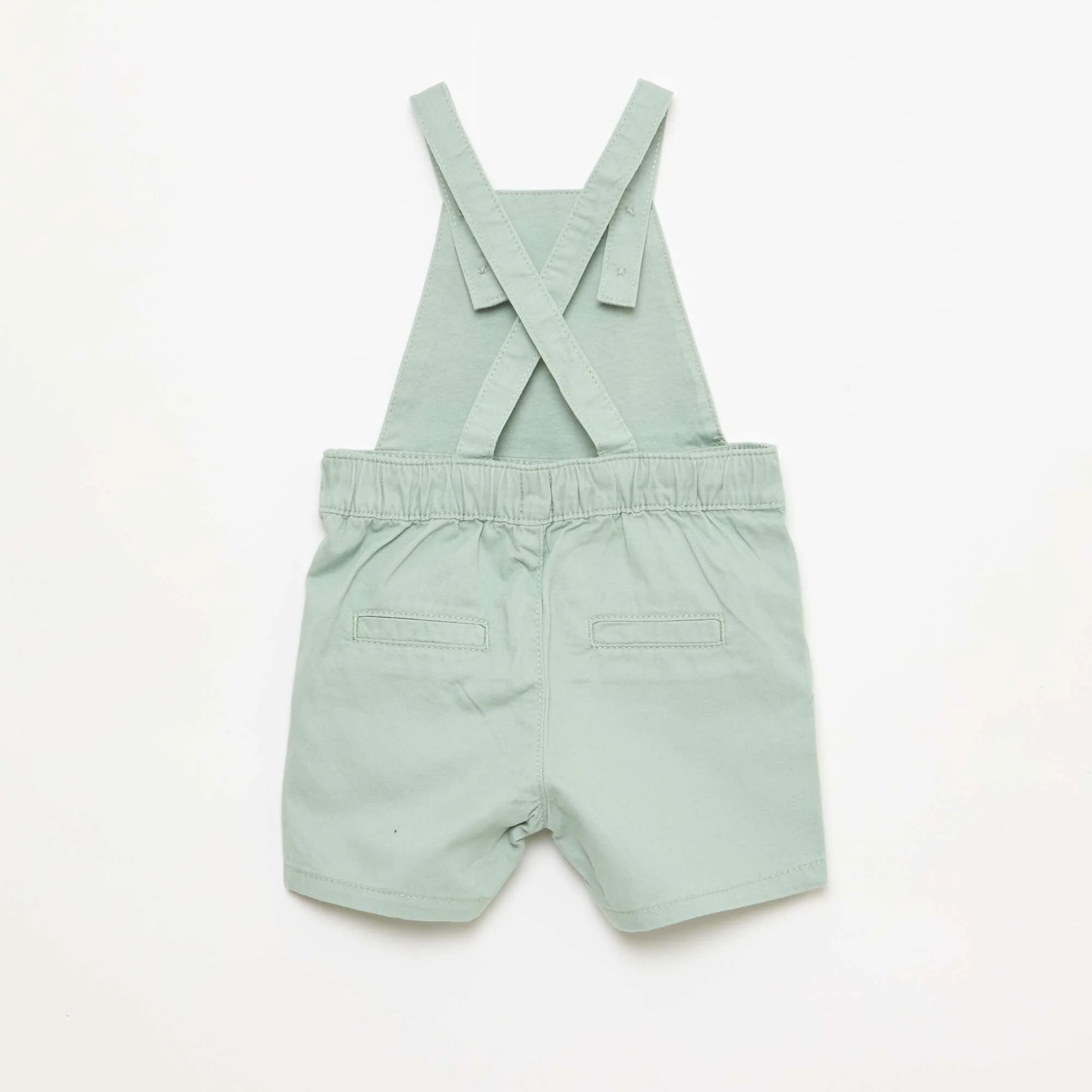 Lightweight Overalls with Adjustable Straps GREEN - Image 2