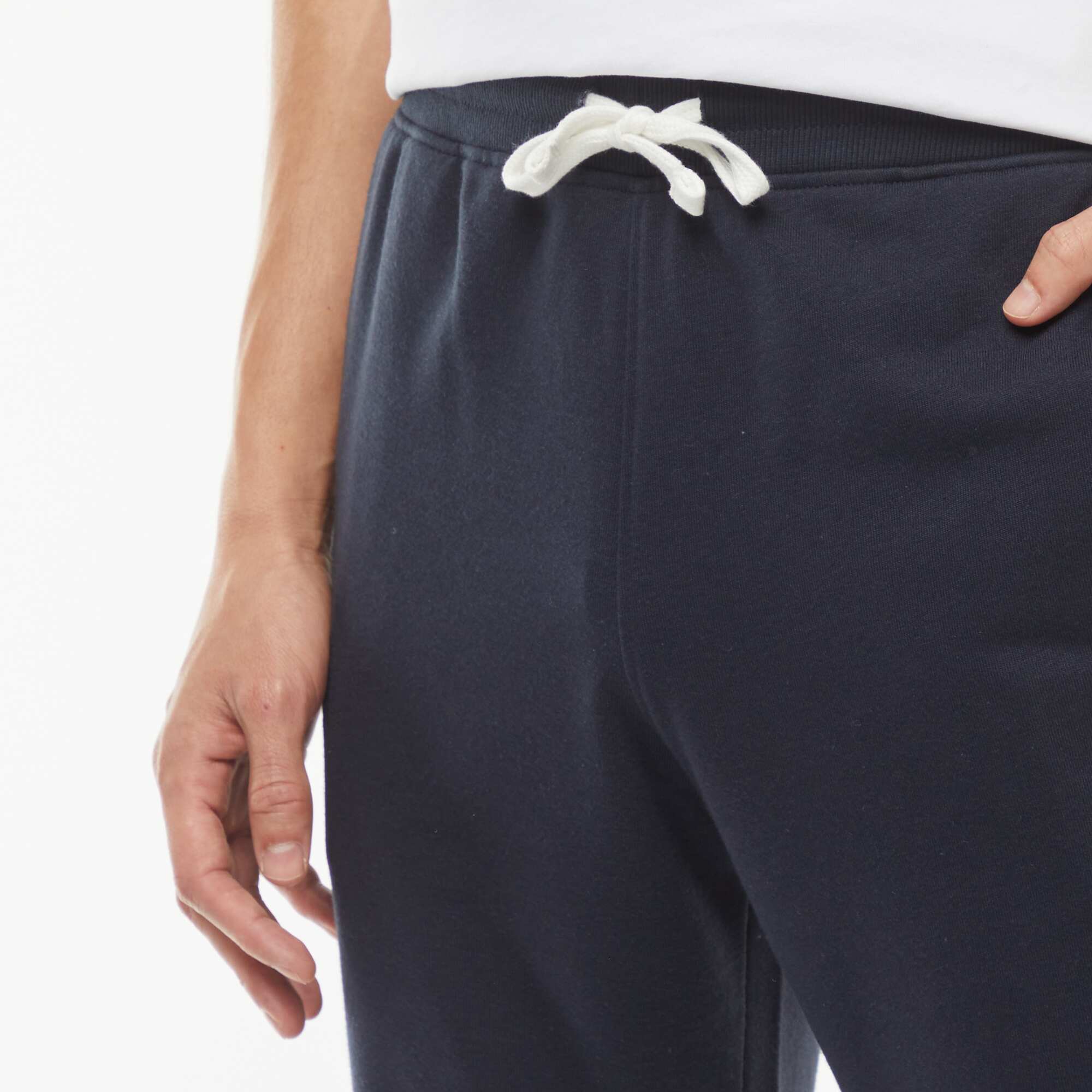 Lightweight plain joggers BLUE - Image 4