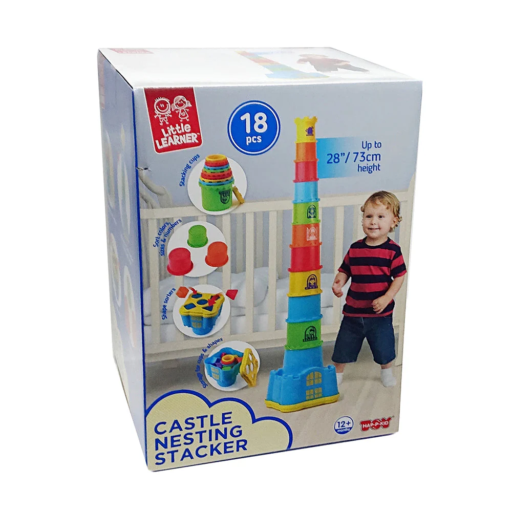 Little Learners' Castle Nesting Stacker - Image 3