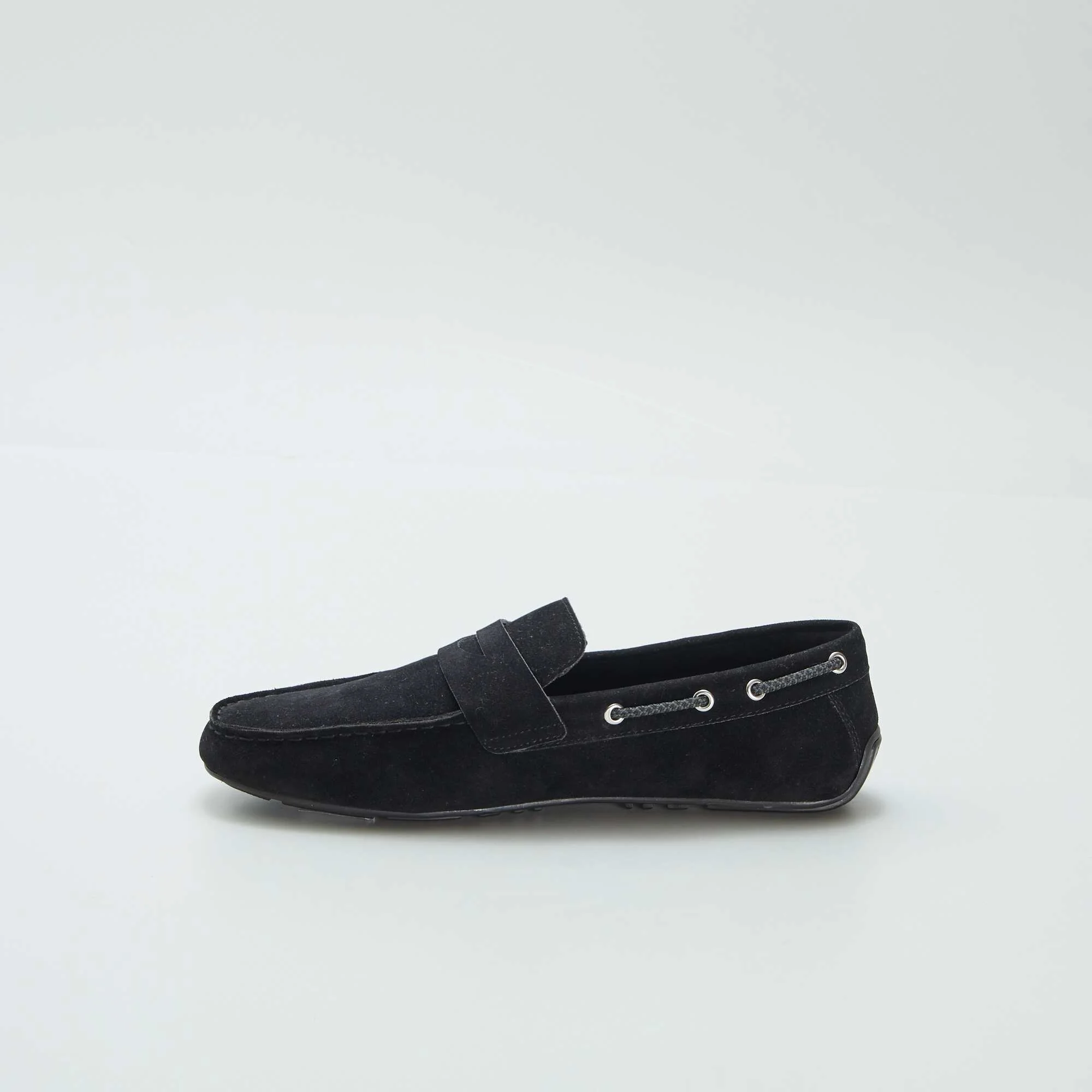 Loafer deck shoes BLACK - Image 4
