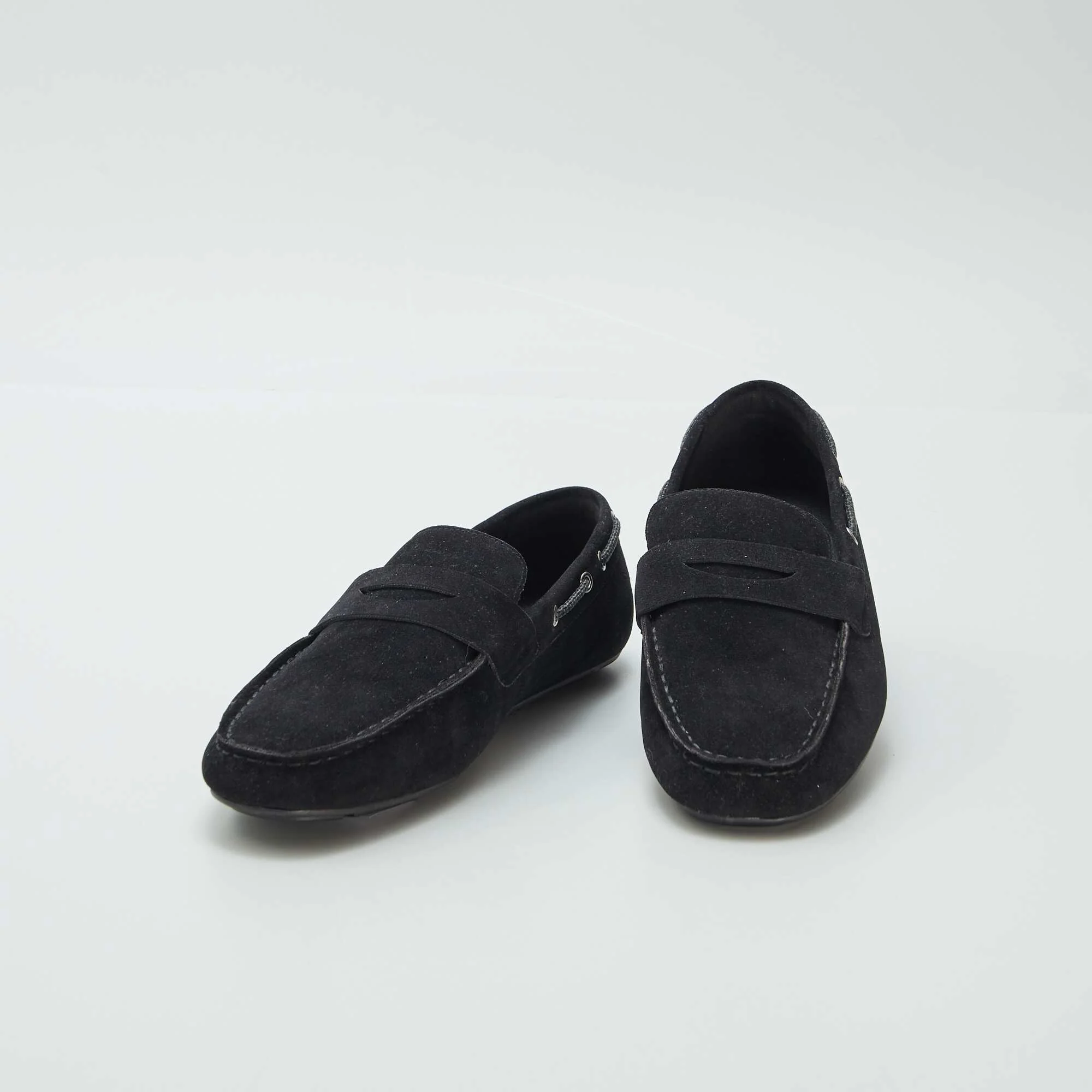 Loafer deck shoes BLACK - Image 5