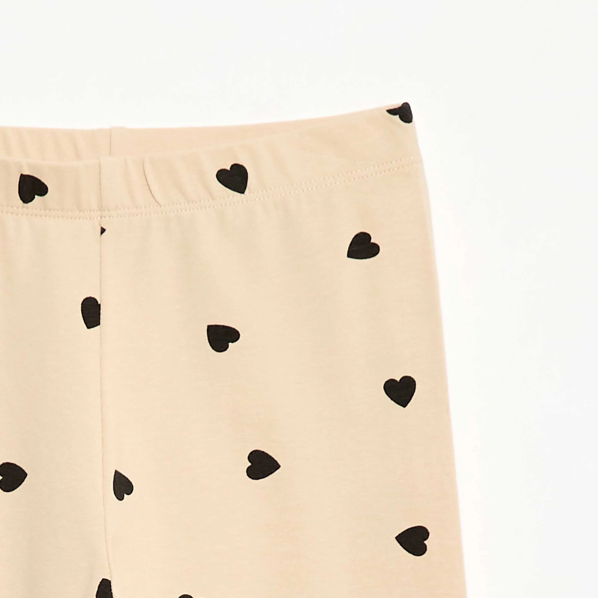 Long jersey leggings BEIGE - Image 2