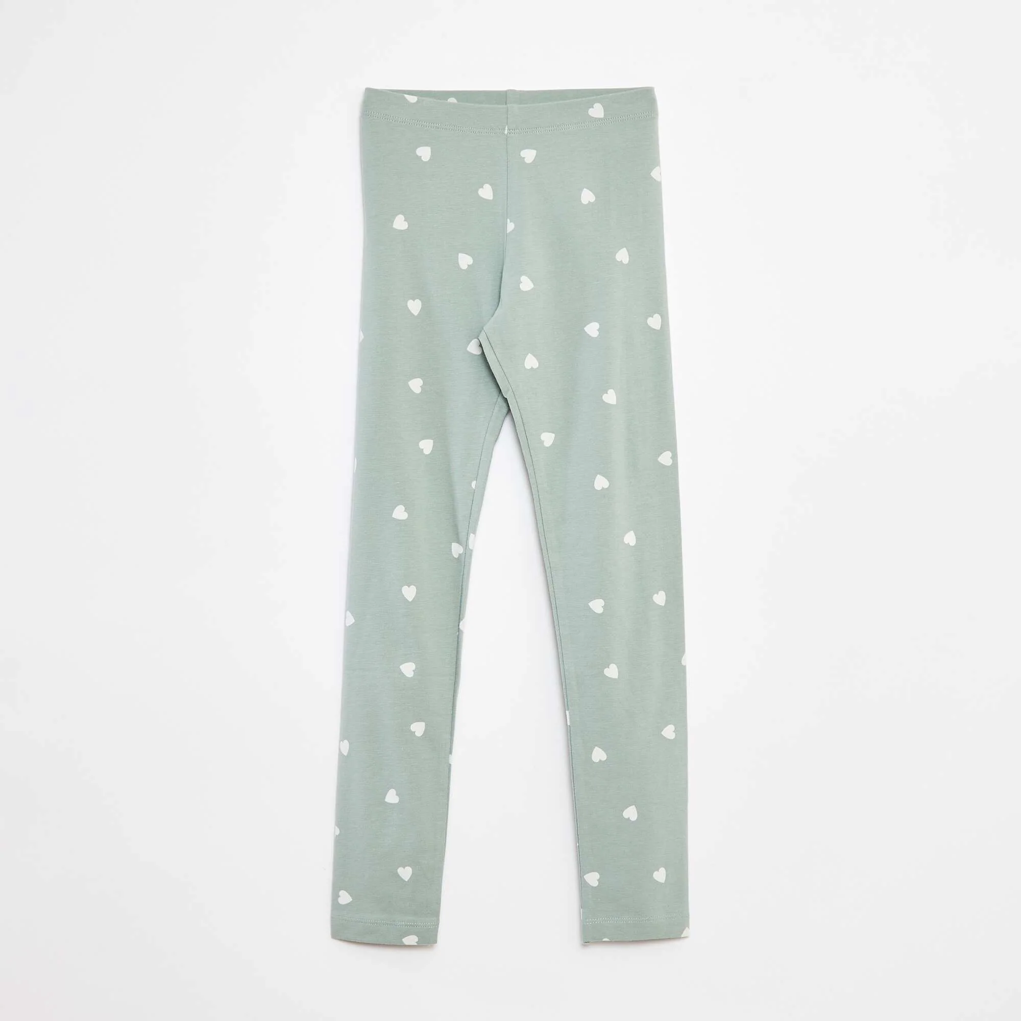 Long jersey leggings BLUE