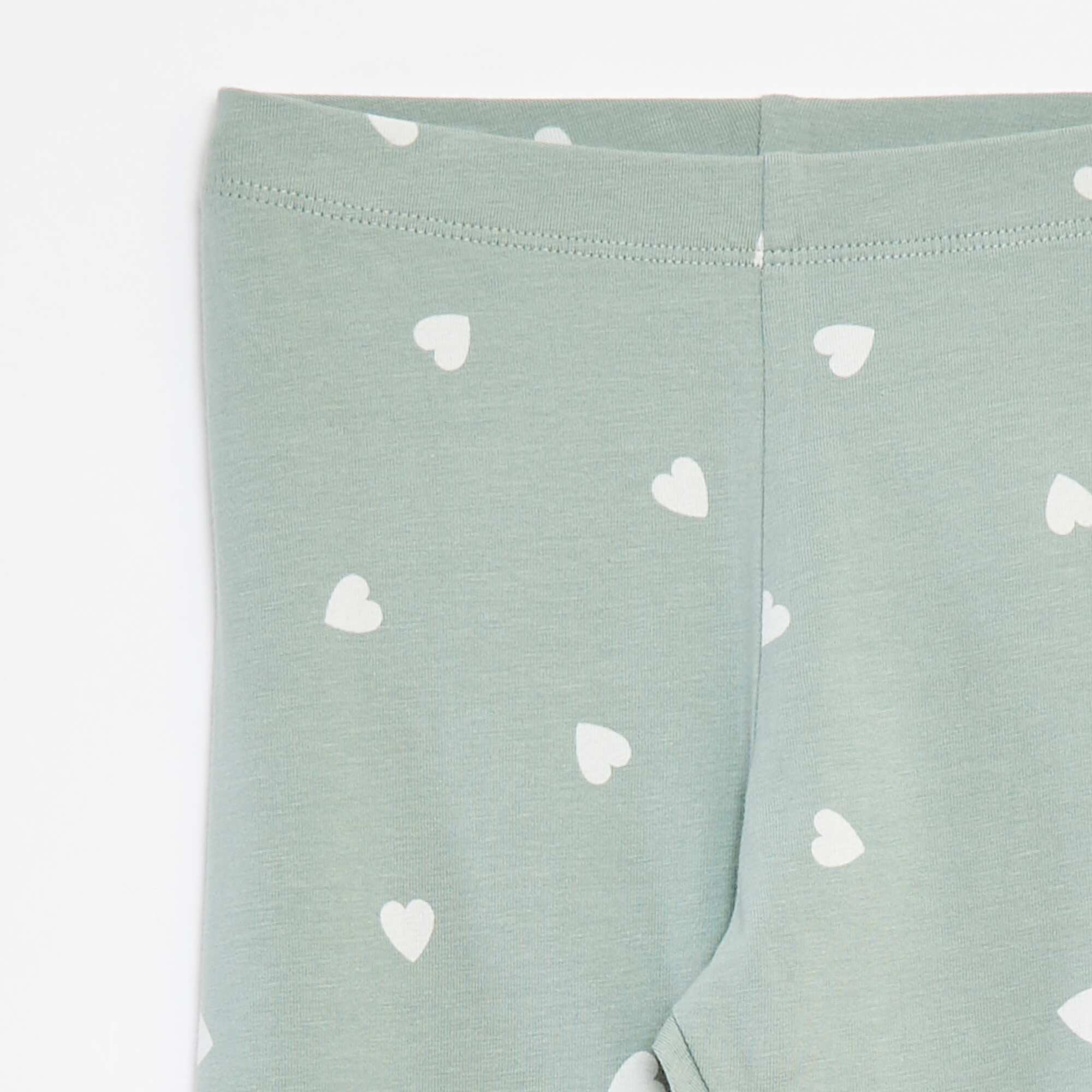 Long jersey leggings BLUE - Image 2