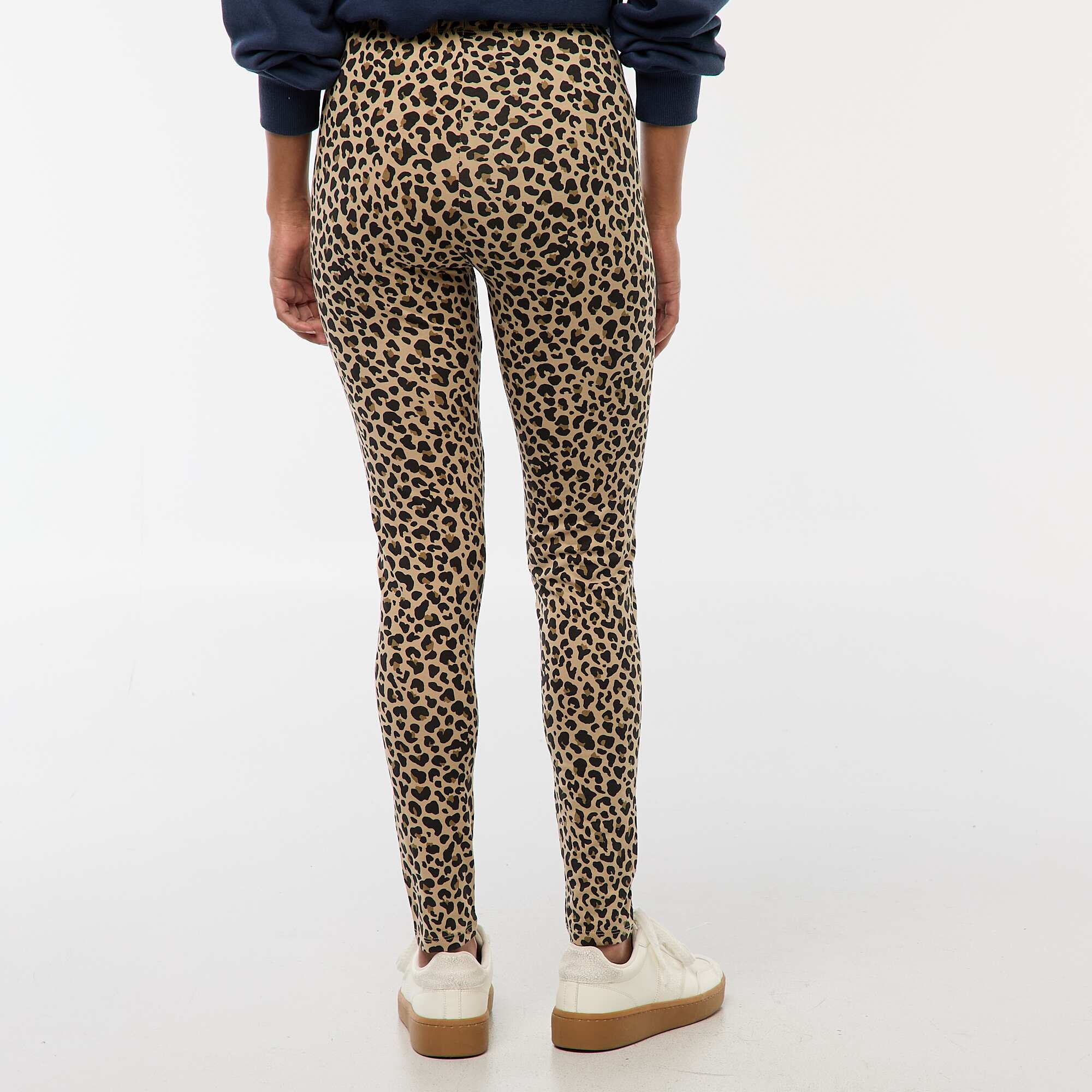 Long leopard print leggings BEIGE - Image 3