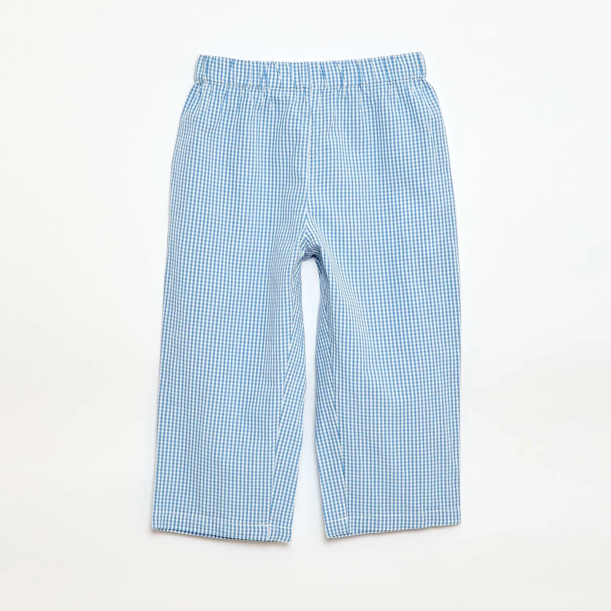 Long Pajama Set - 2 Pieces BLUE - Image 5