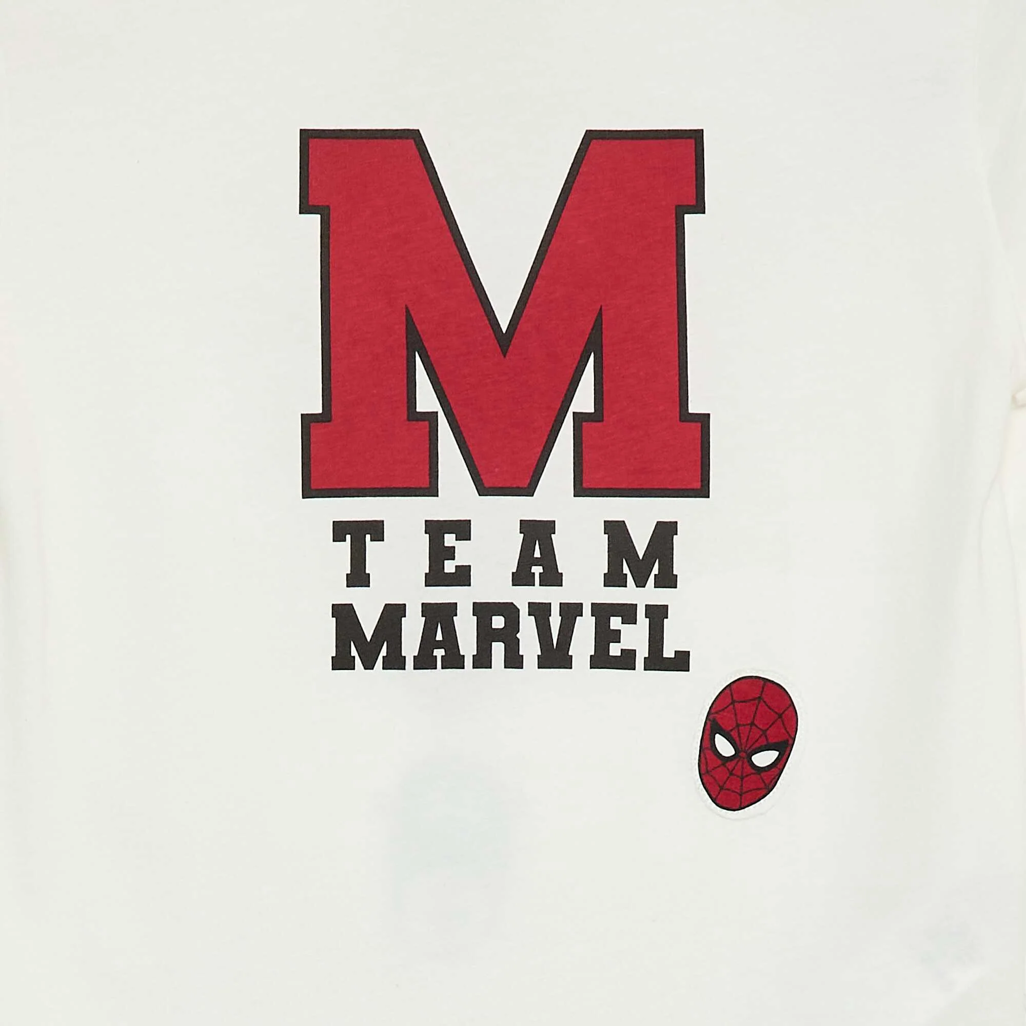 Long-sleeved 'Marvel' T-shirt WHITE - Image 2