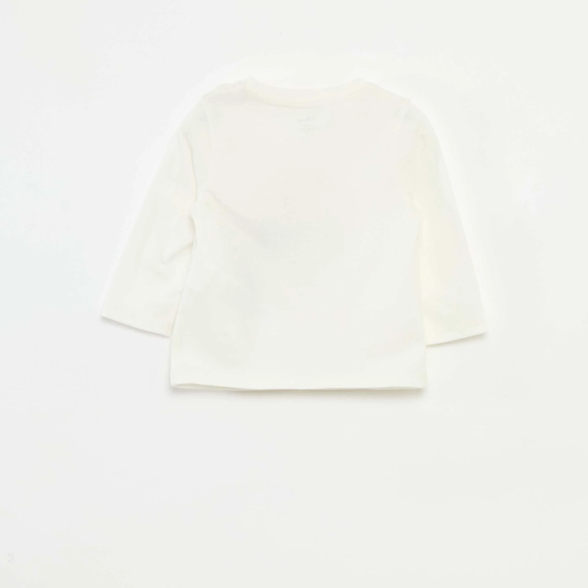 Long-sleeved 'Minnie' print T-shirt WHITE - Image 3