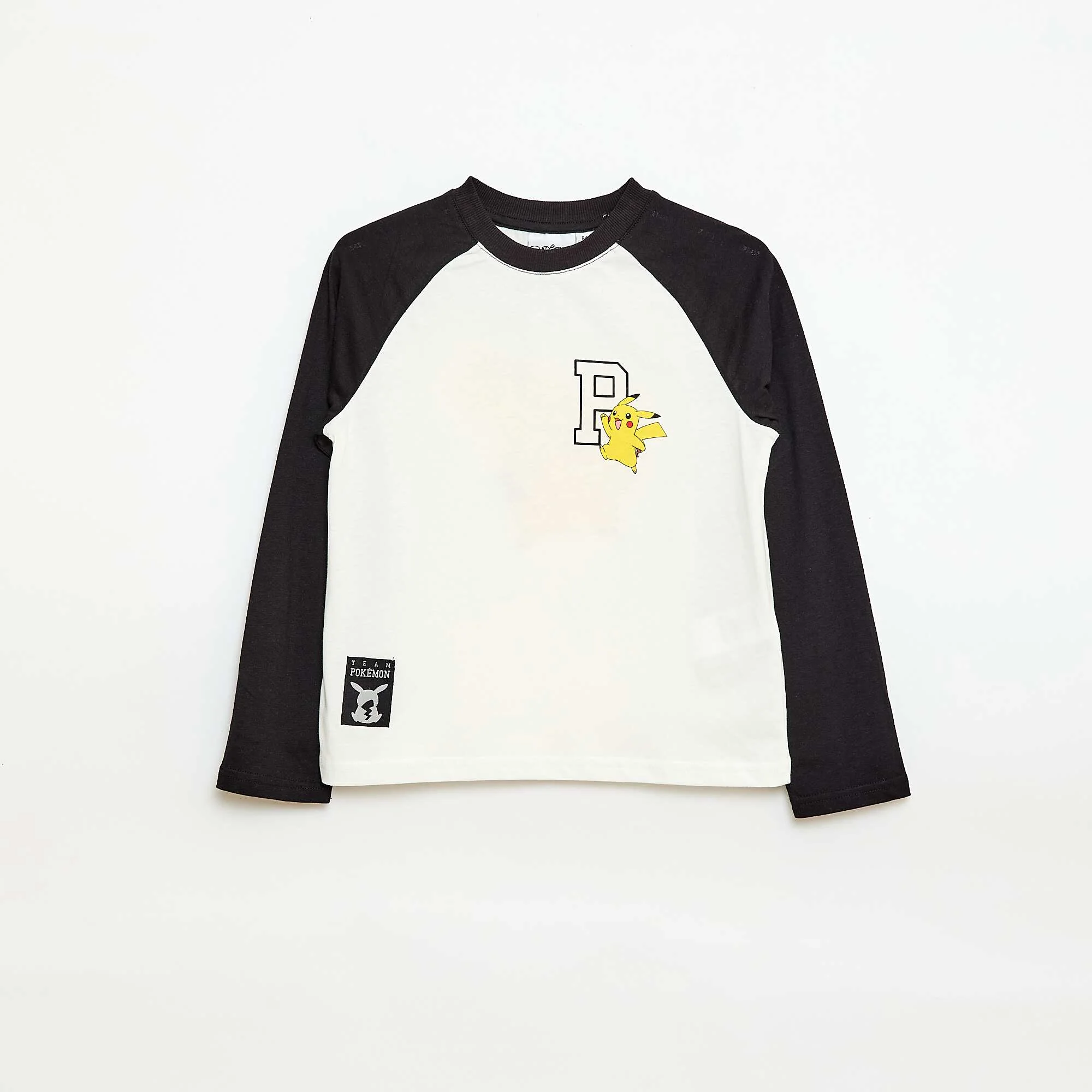 Long-sleeved 'Pokémon' T-shirt WHITE