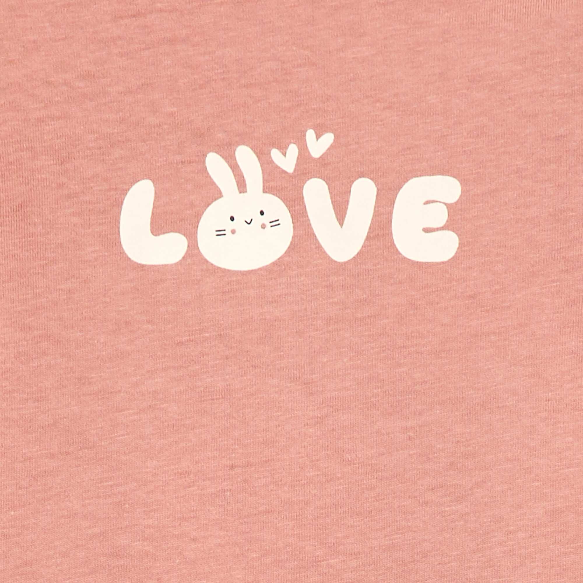 Long-sleeved printed T-shirt PINK - Image 2