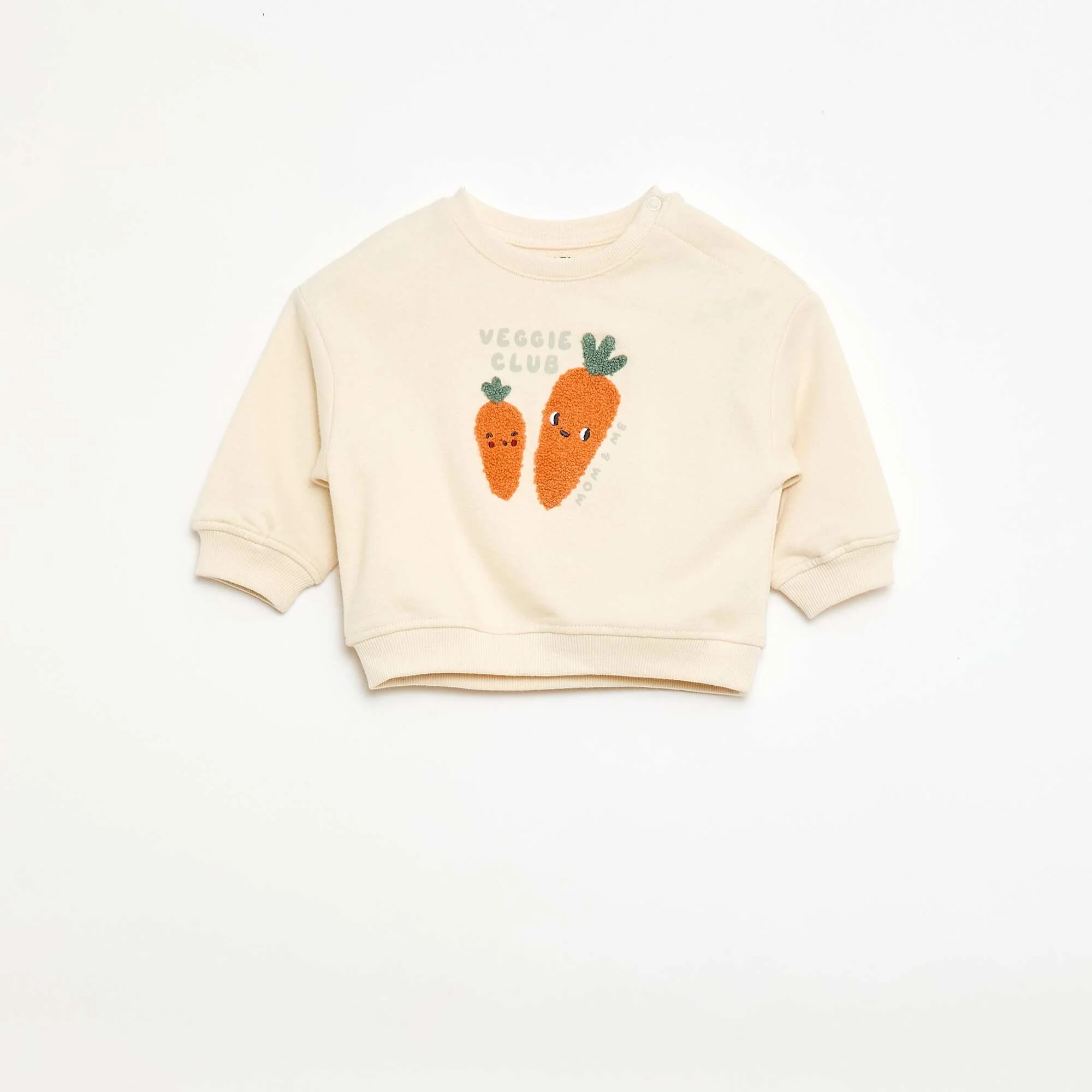 Long-Sleeved Sweatshirt WHITE