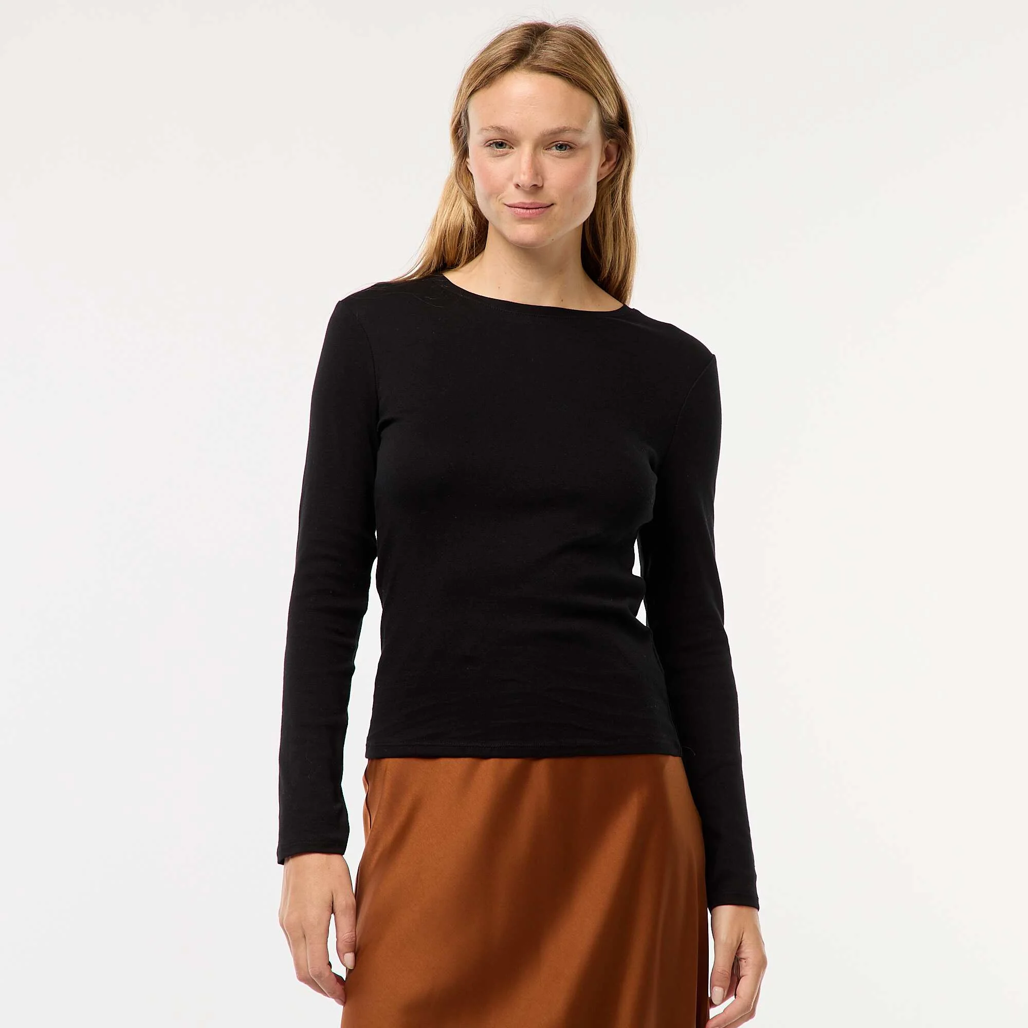 Long-sleeved T-shirt BLACK - Image 3