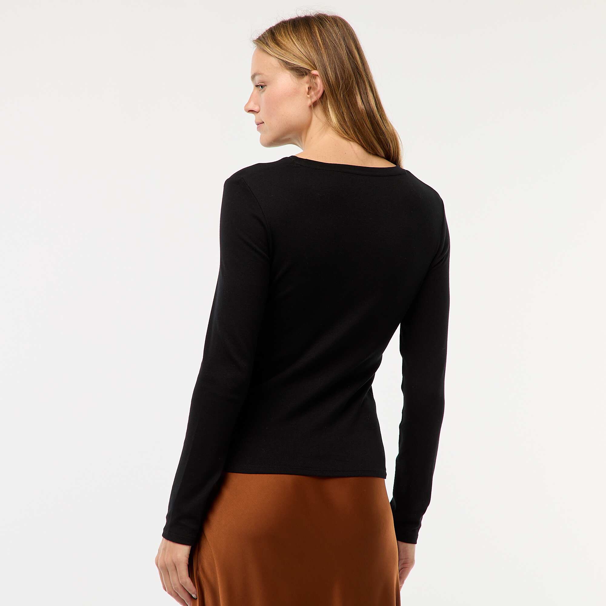Long-sleeved T-shirt BLACK - Image 4