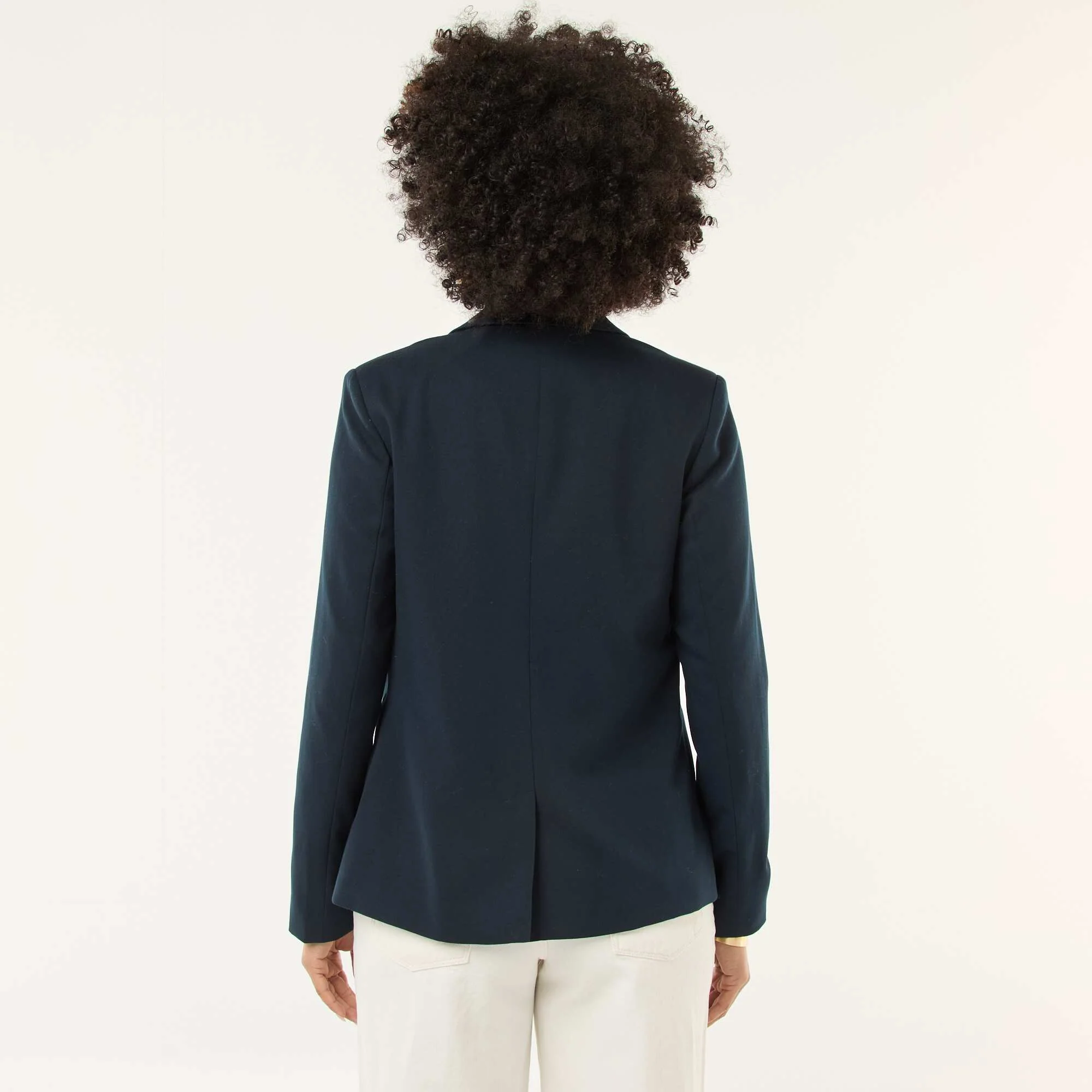 Long-sleeved tailored jacket BLUE - Image 5