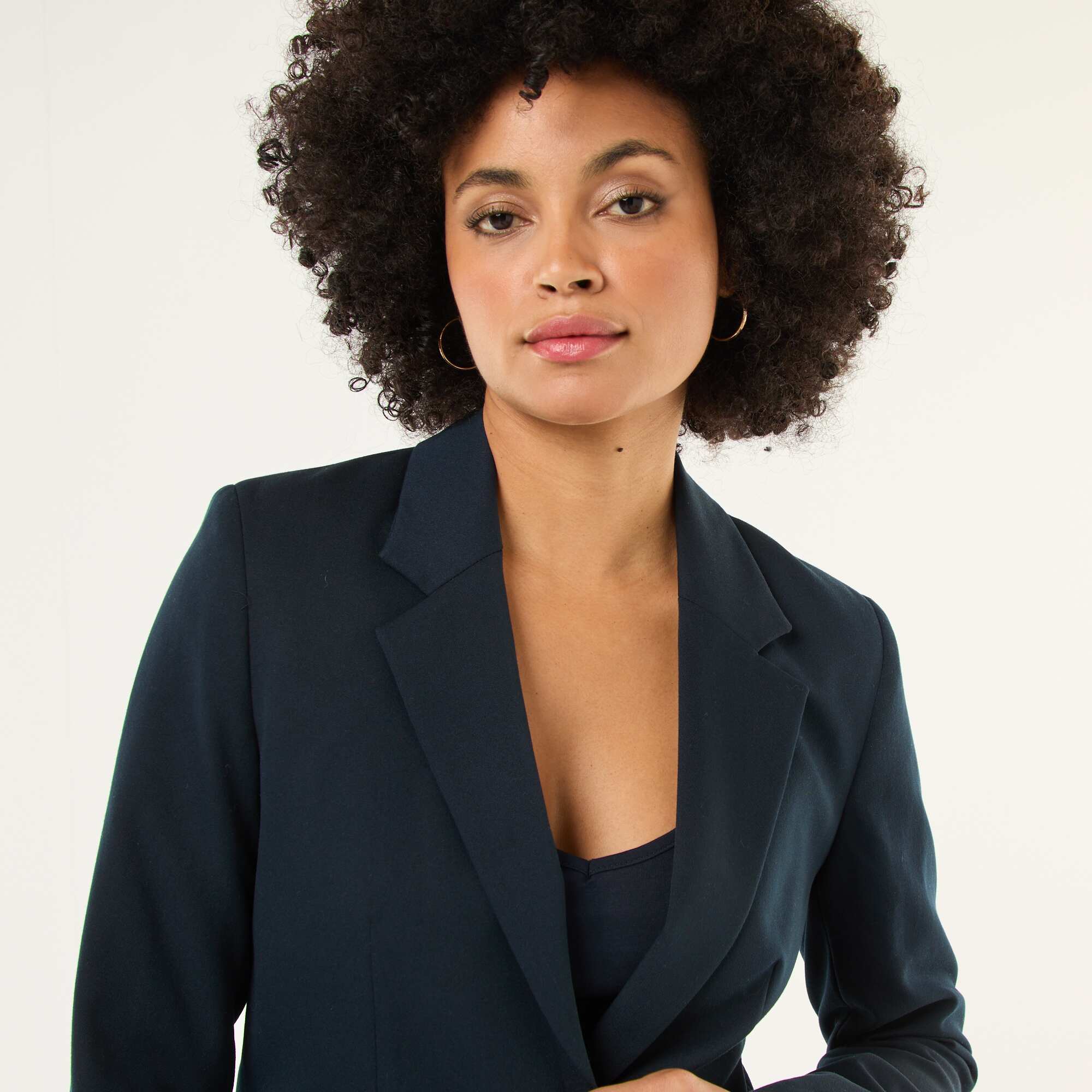 Long-sleeved tailored jacket BLUE - Image 6