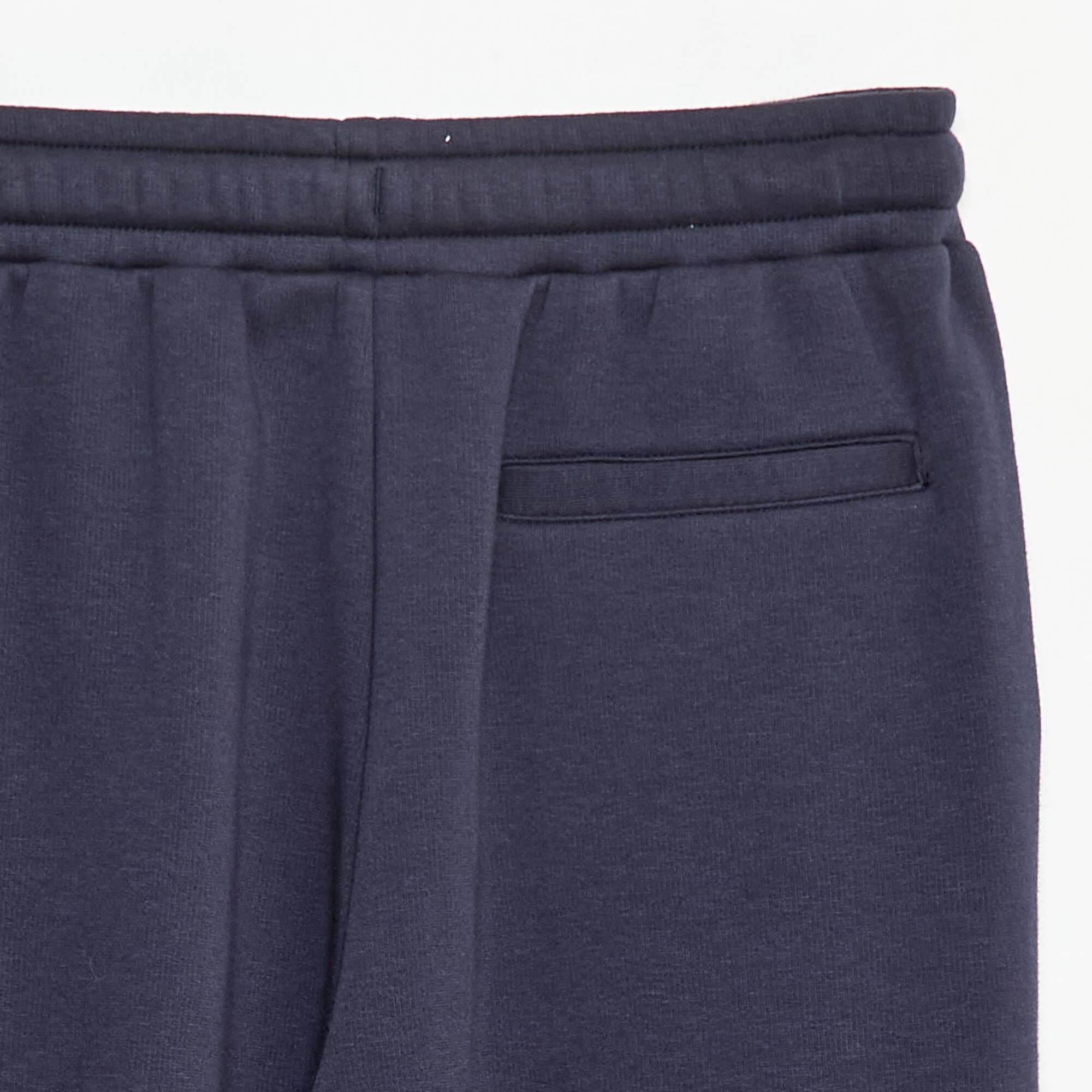 Loose Fit Cotton Joggers BLUE - Image 4