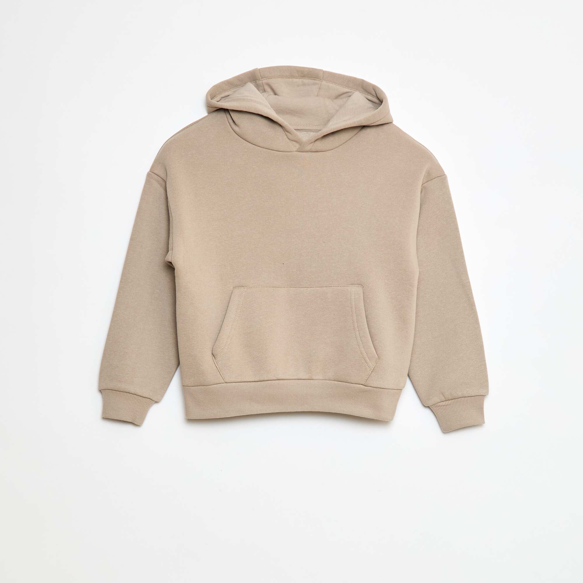Loose-fit hoodie BEIGE