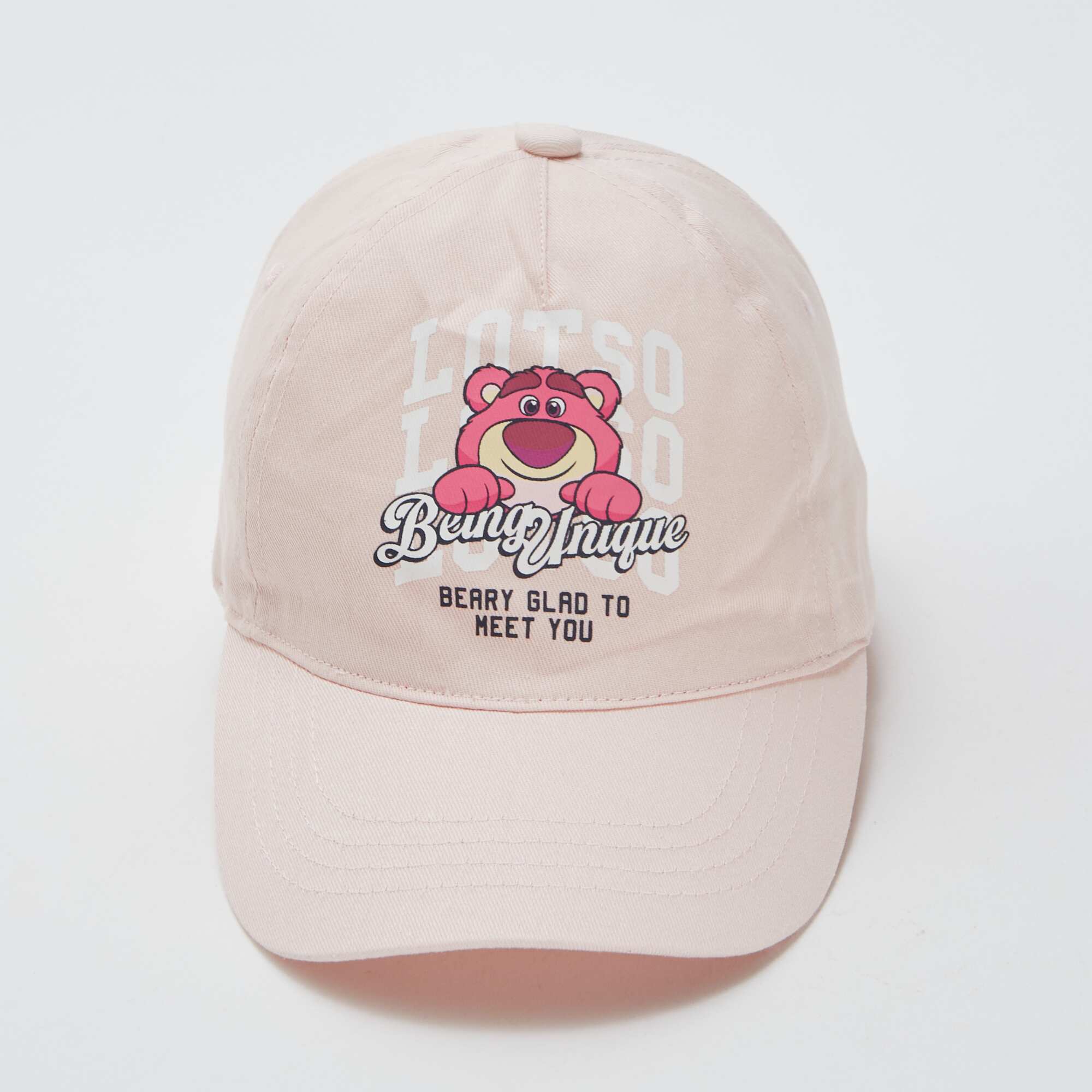 'Lotso' print cap PINK - Image 2