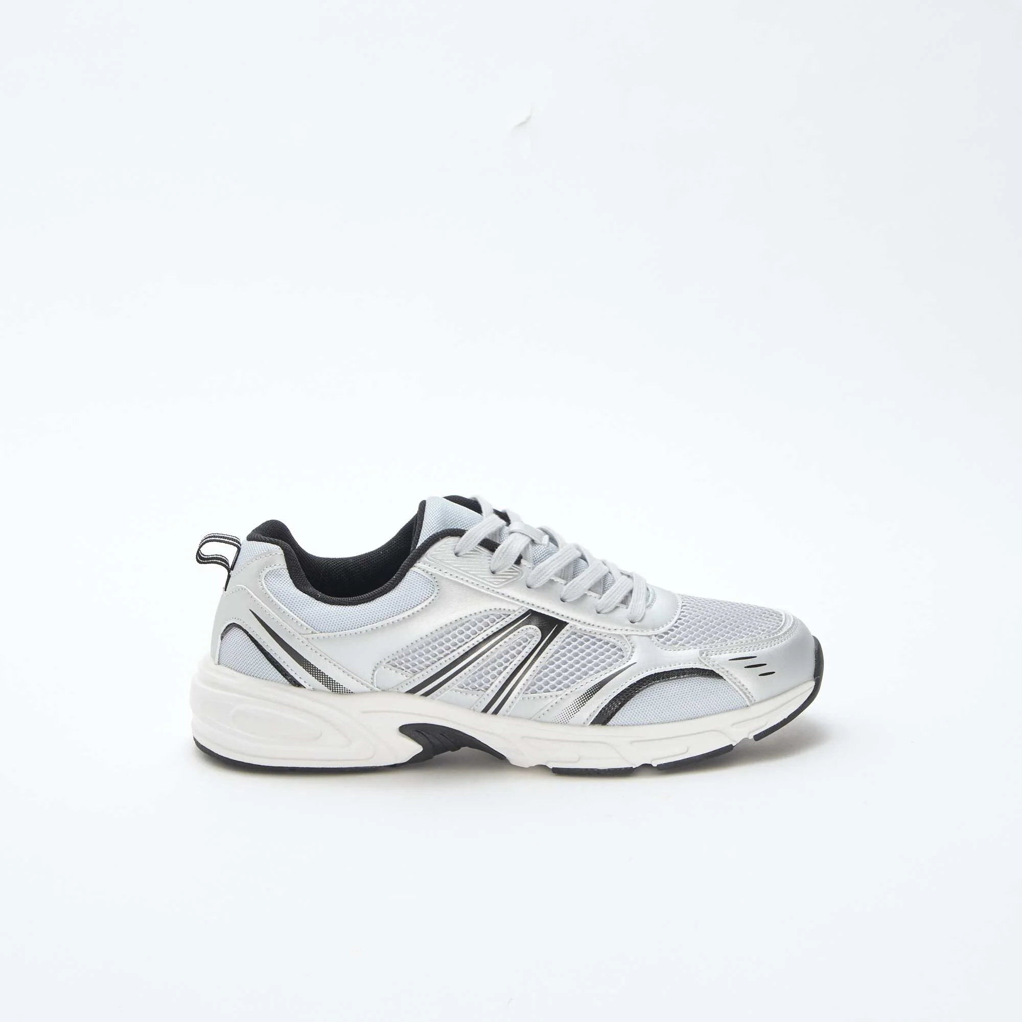 Low-Top Running Sneakers GREY - Image 2