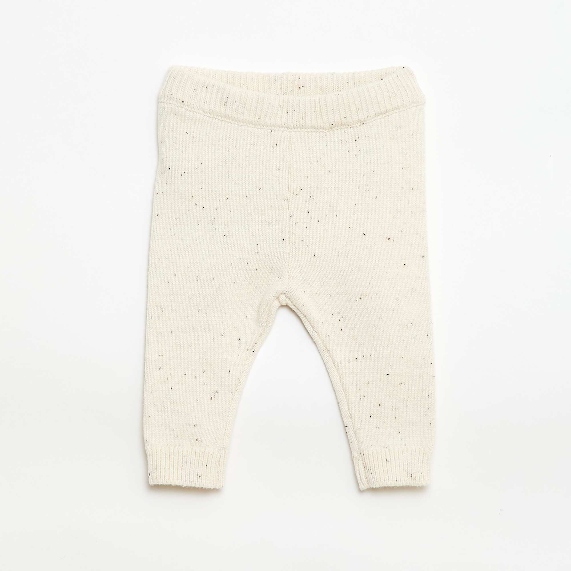 Marled Knit 2-Piece Set WHITE - Image 5