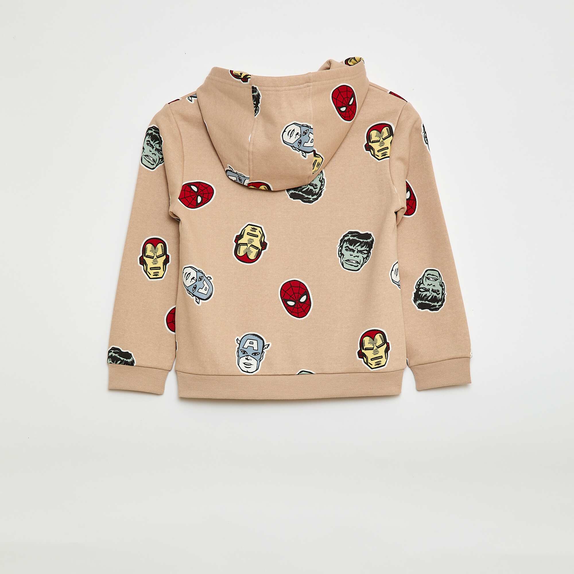 Marvel 'Avengers' Hoodie BEIGE - Image 3
