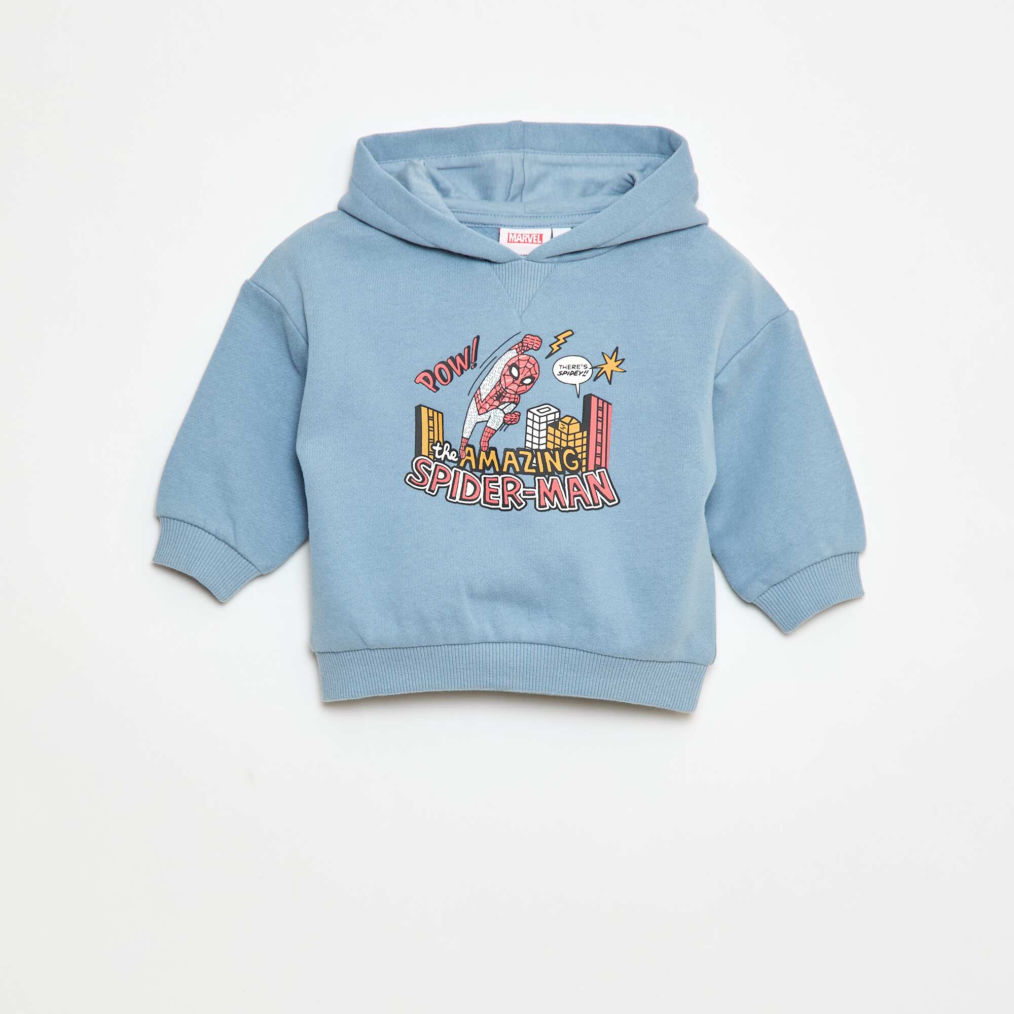 Marvel' Jogging Set: Hoodie + Pants - 2 Piece BLUE - Image 3