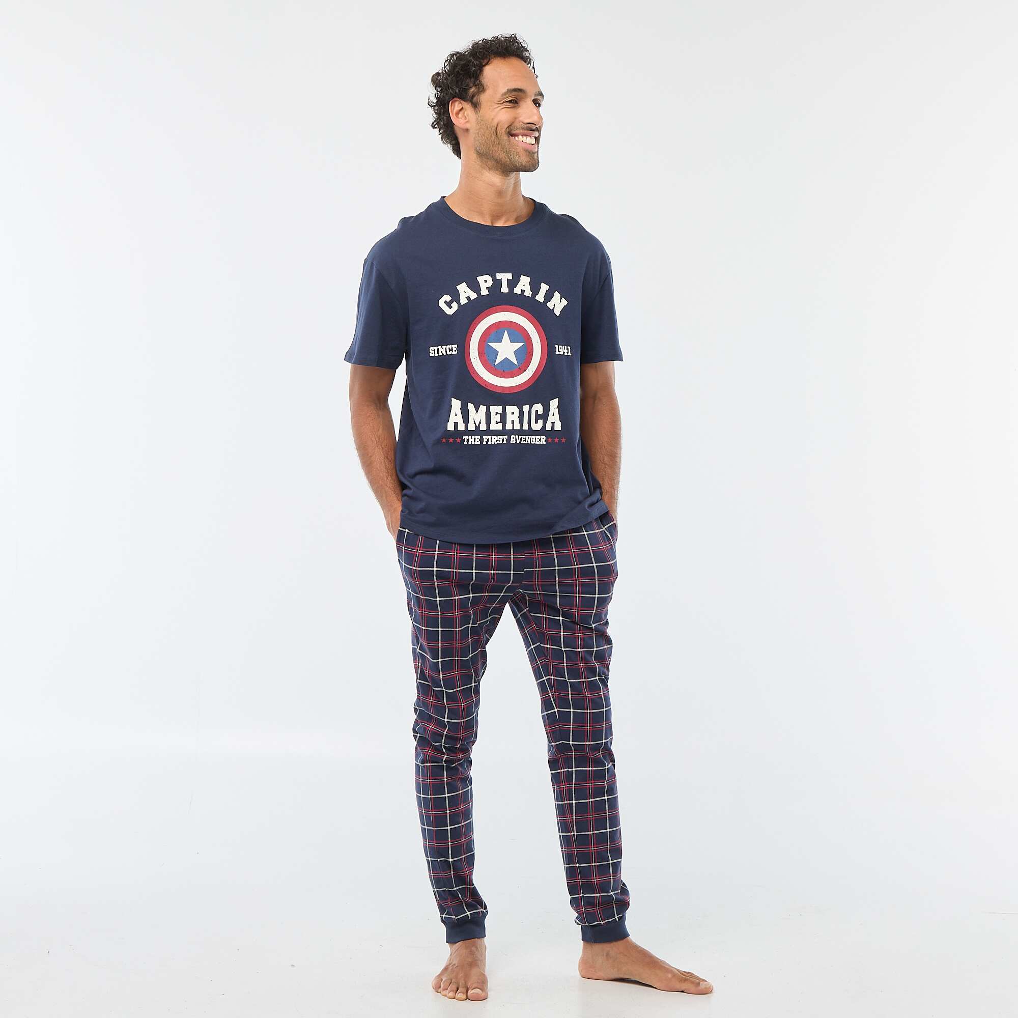 Marvel' Pajama Set BLUE - Image 4