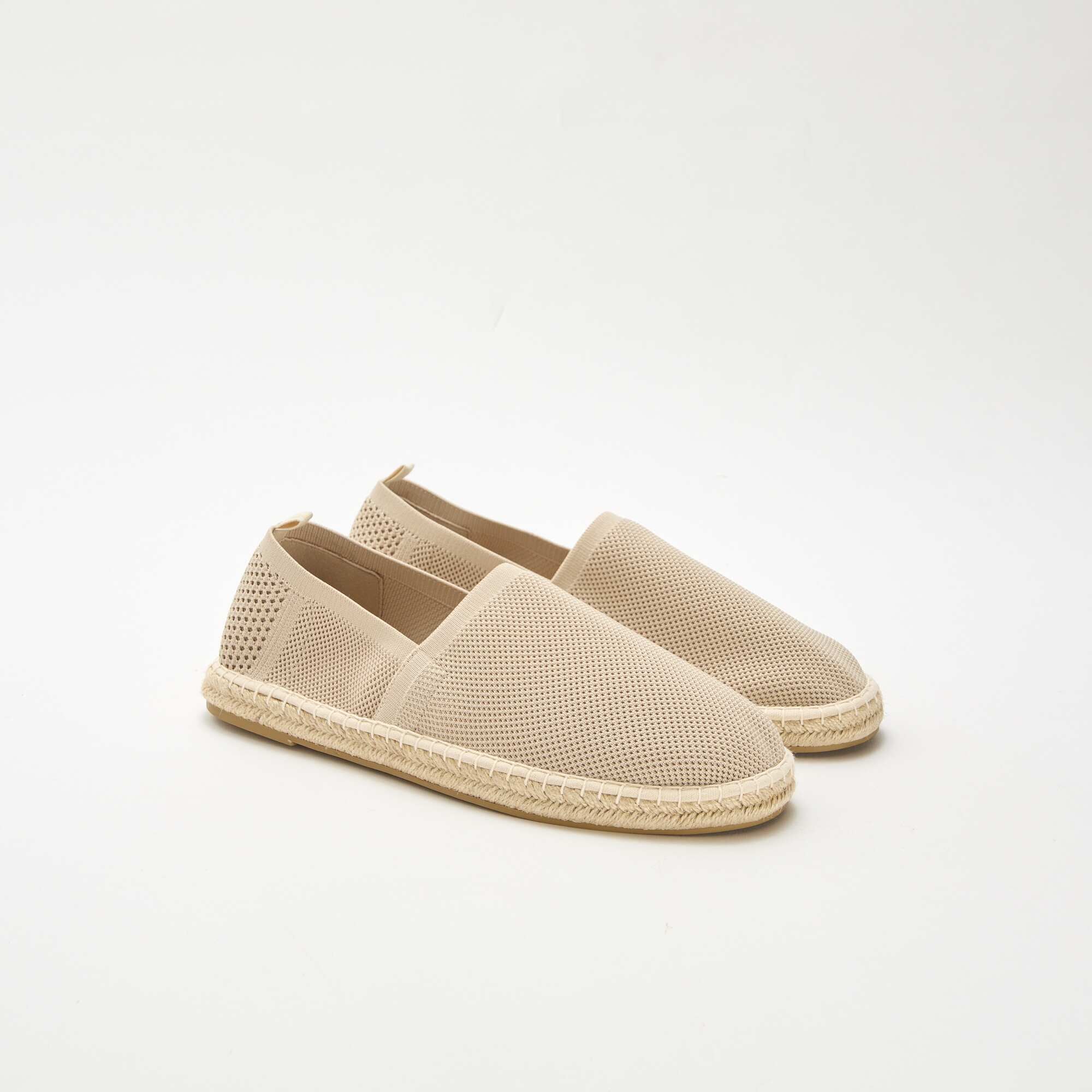 Mesh Espadrilles BEIGE