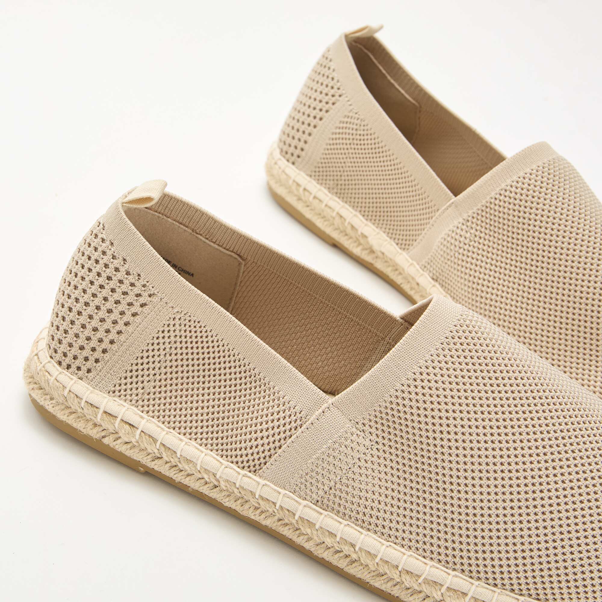 Mesh Espadrilles BEIGE - Image 5