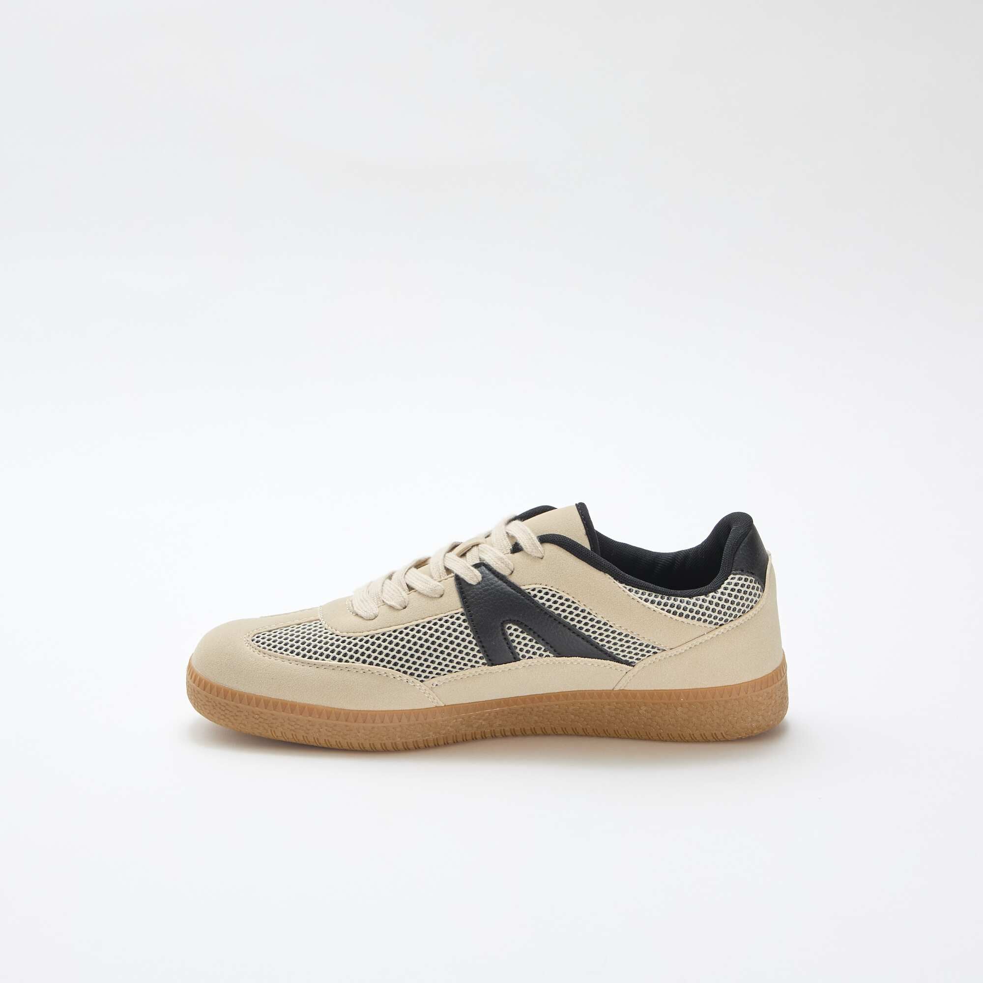 Mesh Sneakers BEIGE - Image 4