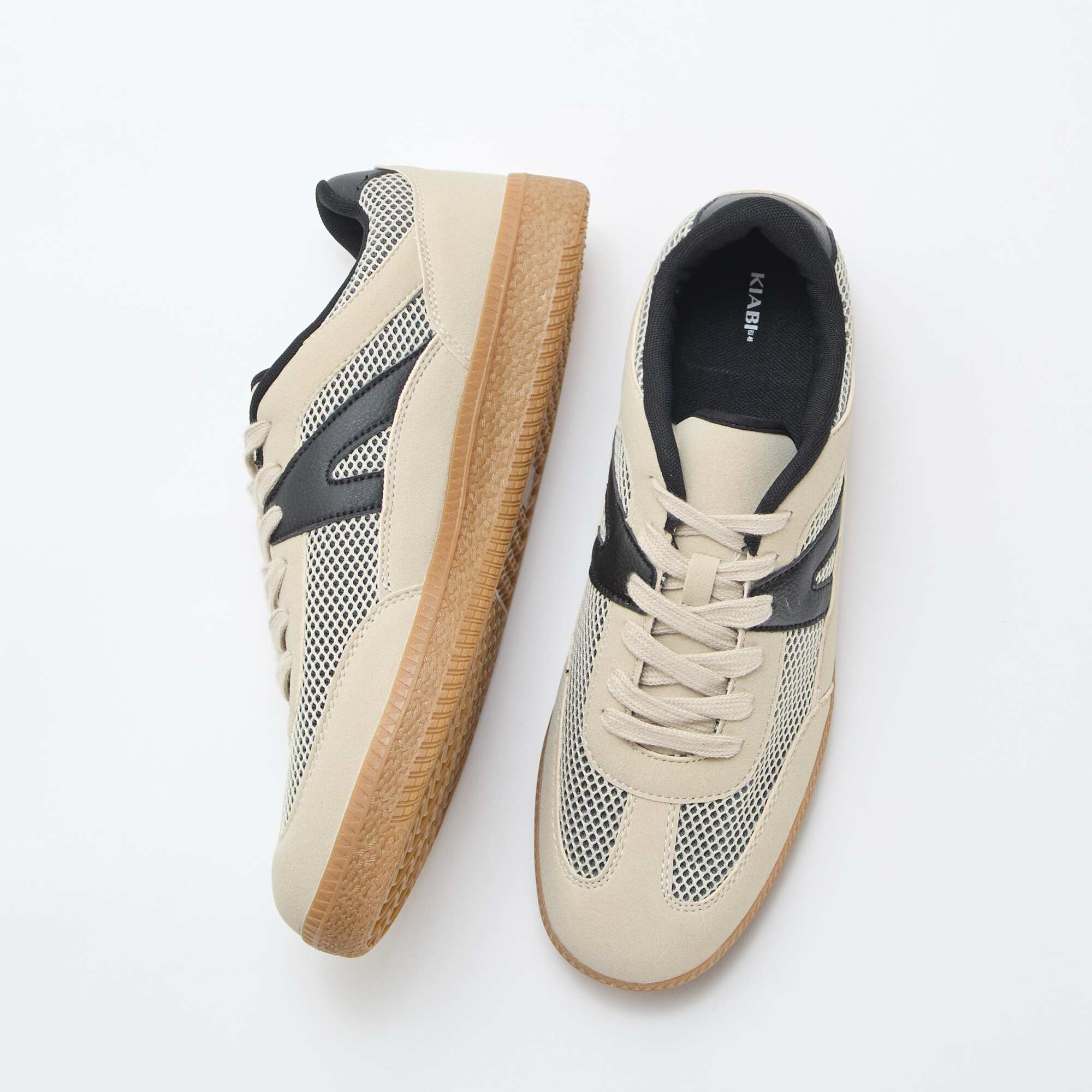 Mesh Sneakers BEIGE - Image 5