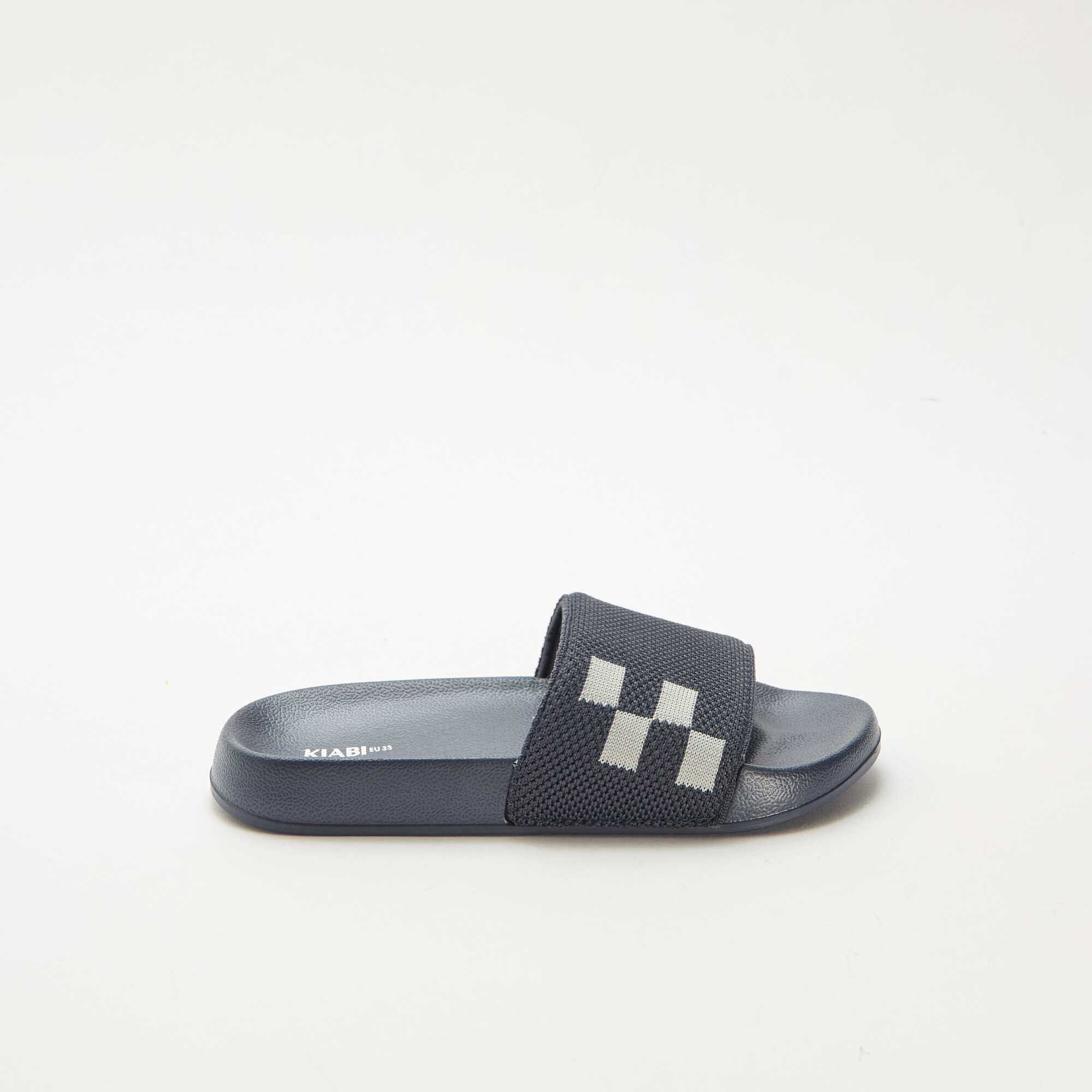 Mesh Strap Pool Slides BLUE - Image 2