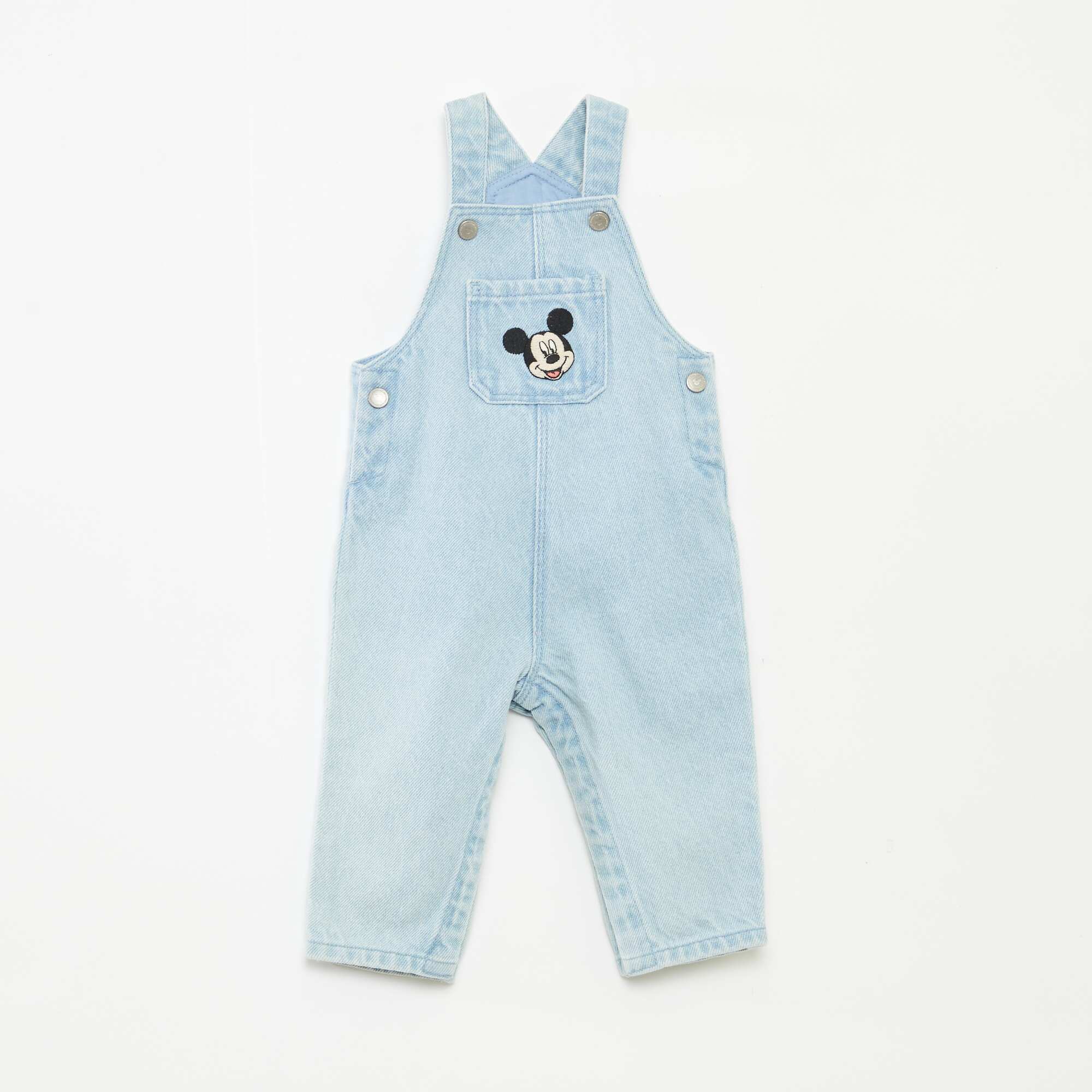 Mickey Mouse denim dungarees BLUE