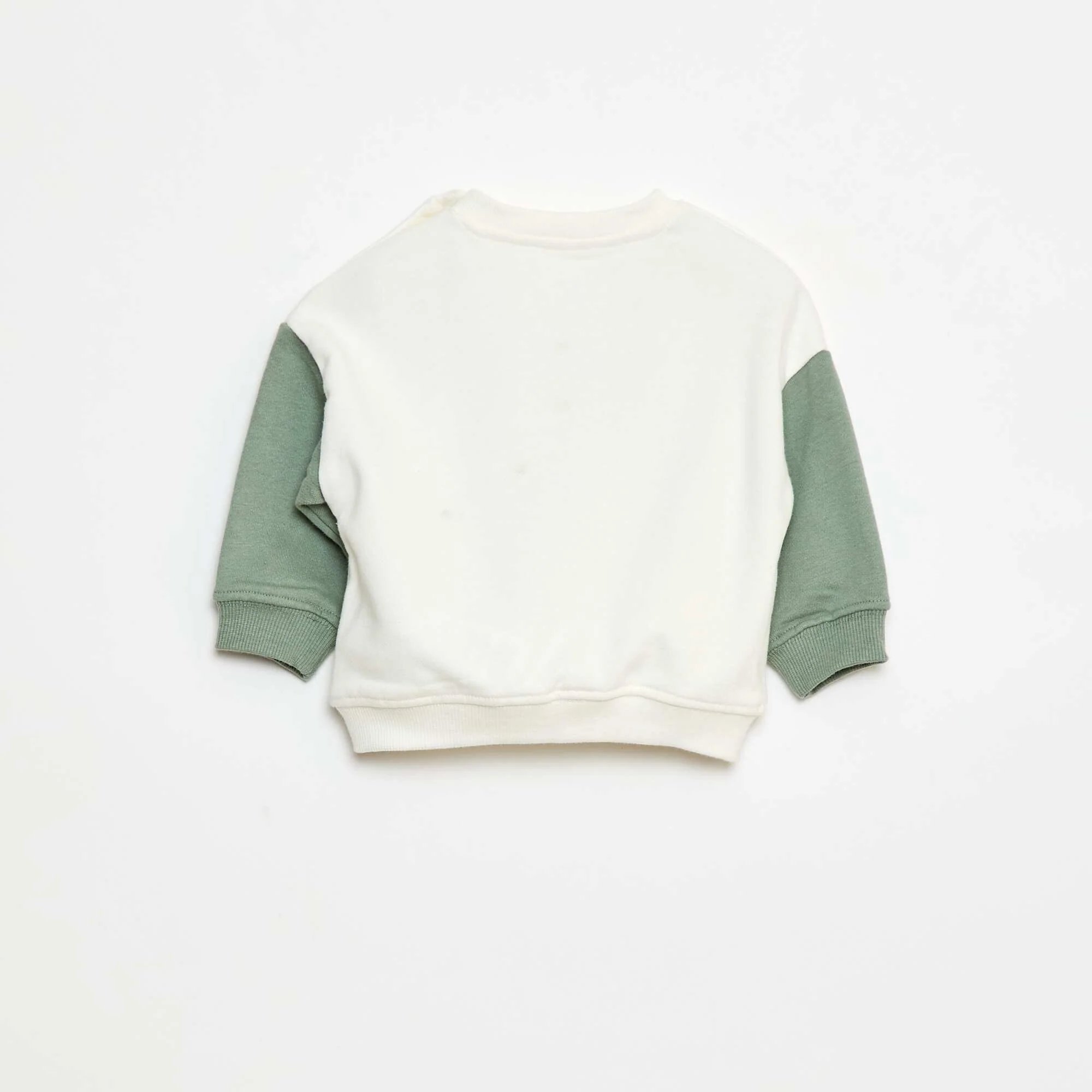 Mickey Mouse 'Disney' Crew Neck Sweatshirt GREEN - Image 3