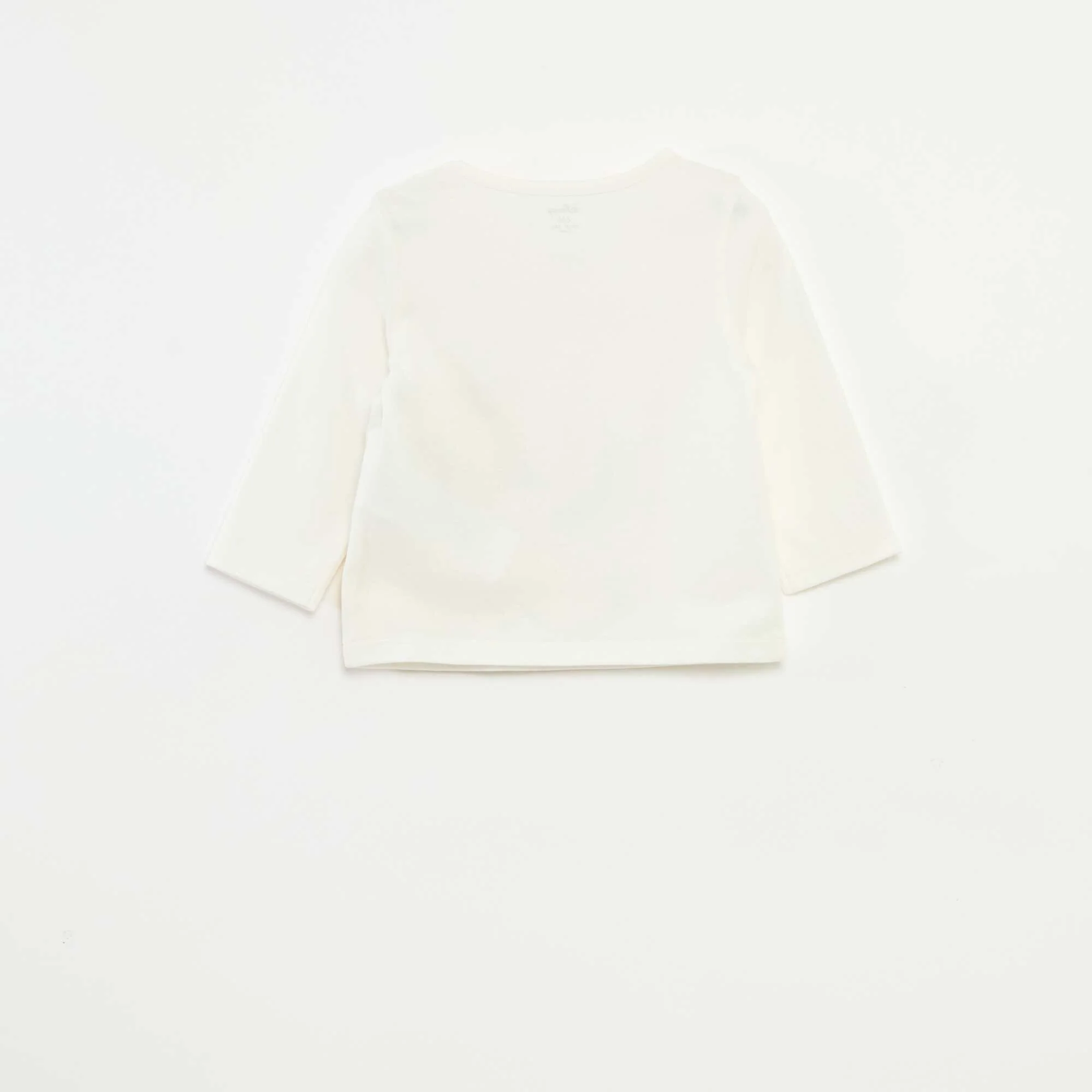 Mickey Mouse Print T-Shirt Disney WHITE - Image 3