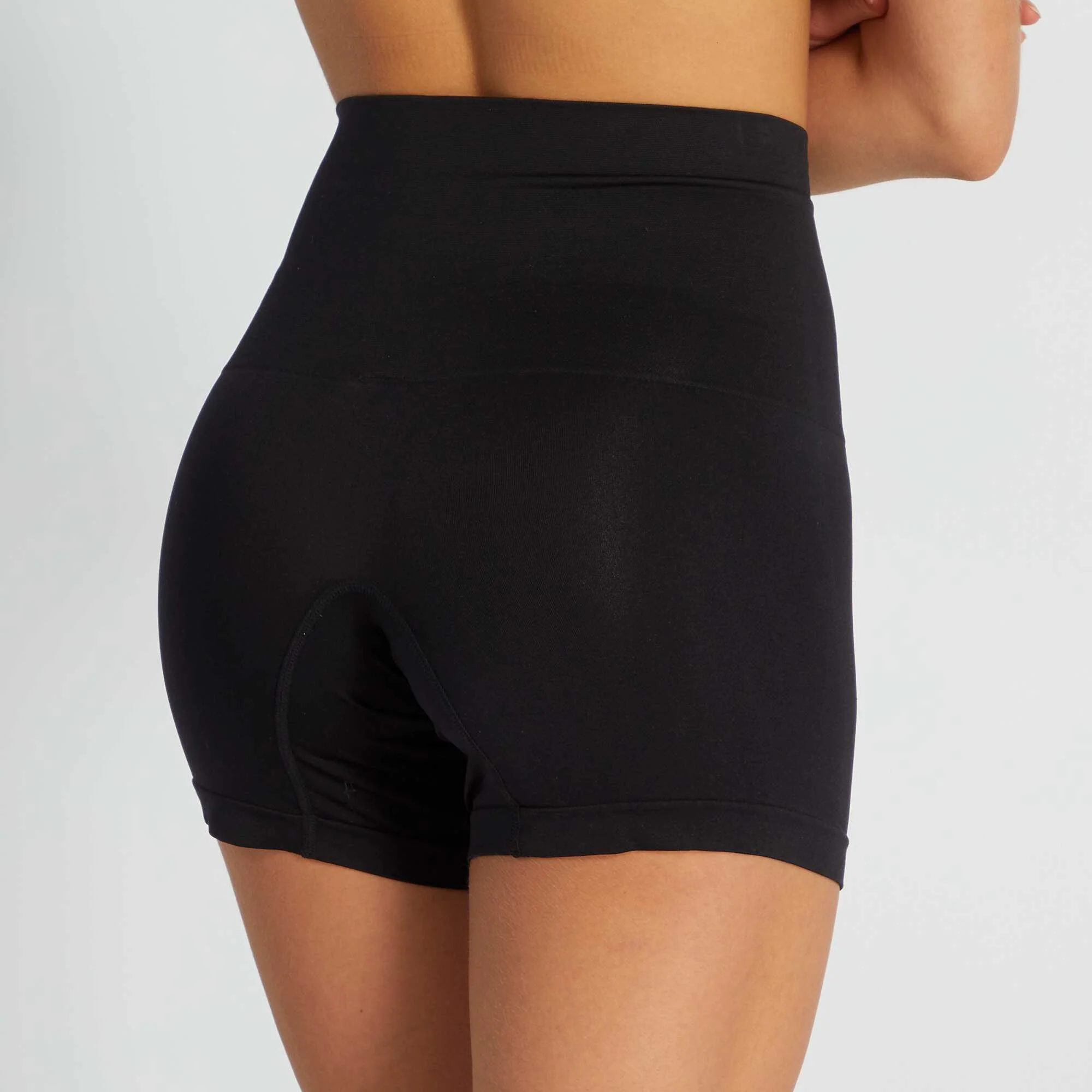 Microfibre boy shorts Black - Image 3
