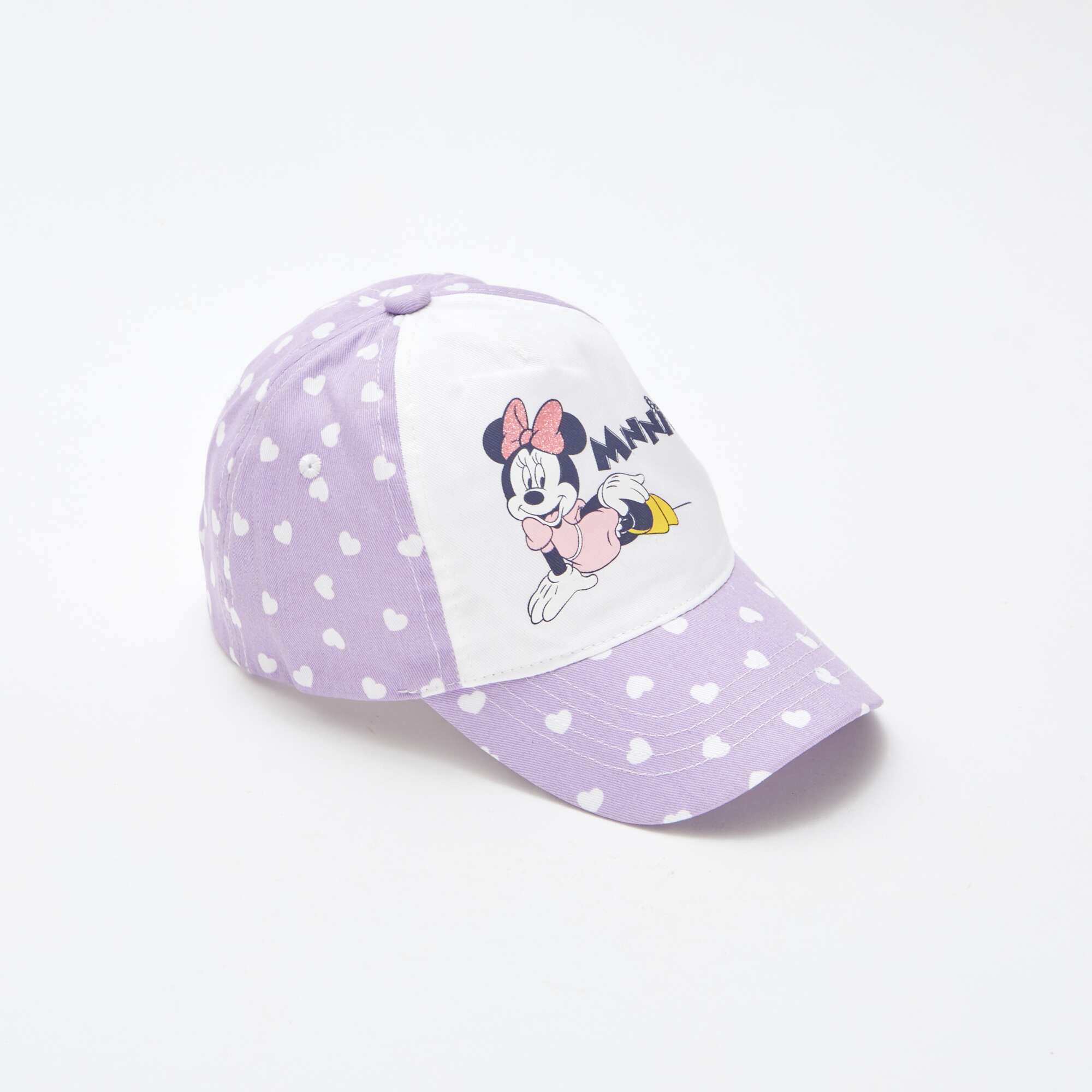 Minnie Mouse printed cap WHITE